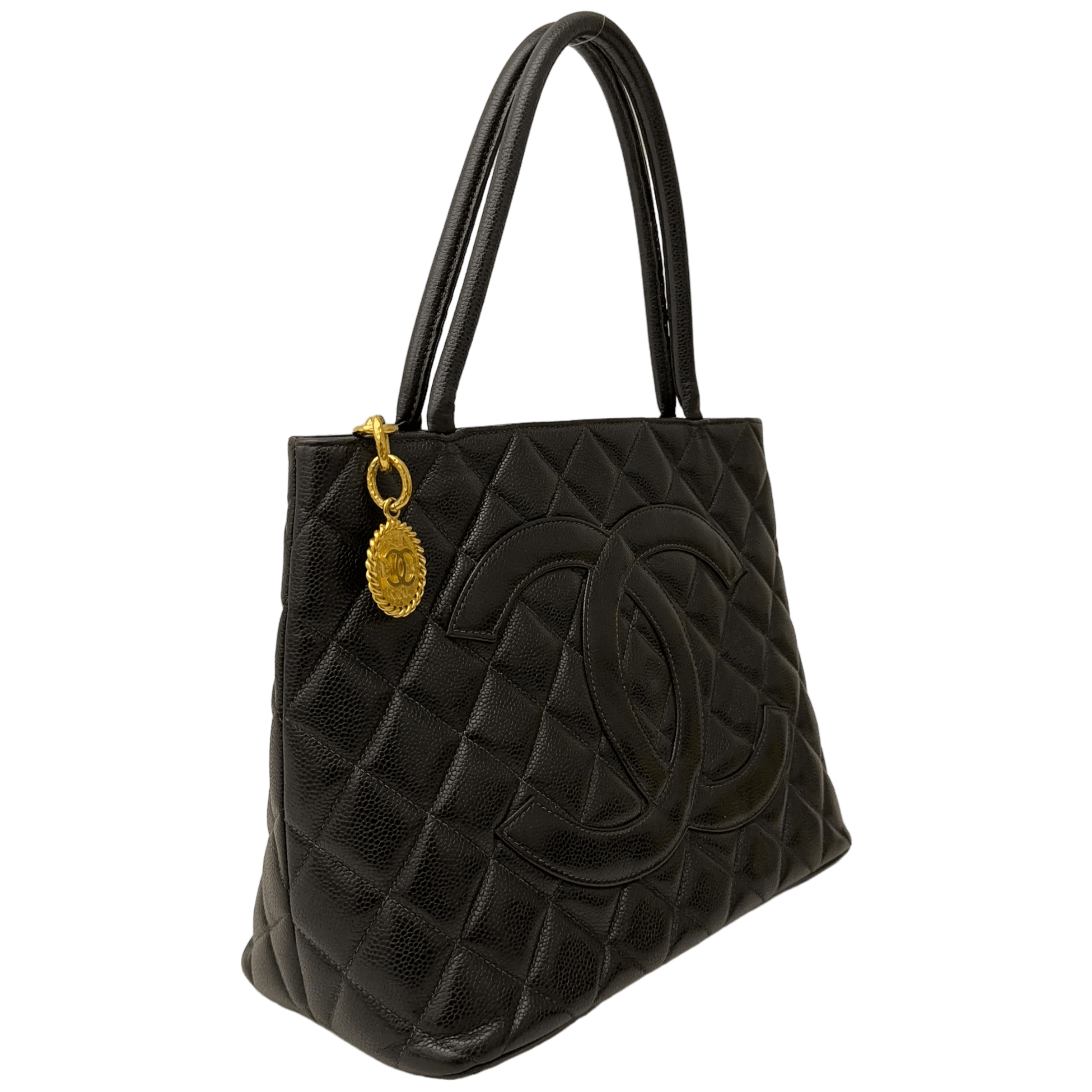 Caviar Medallion Tote