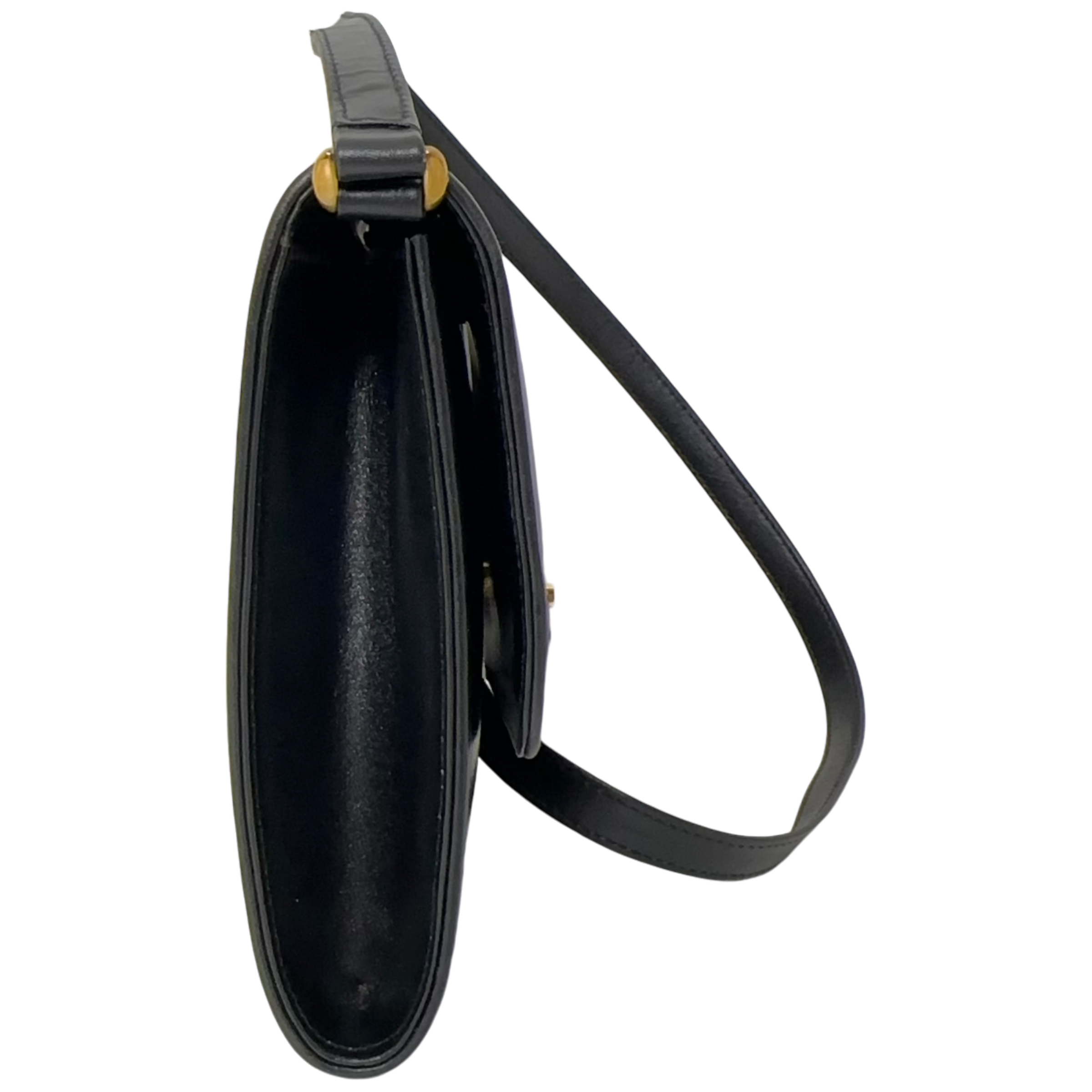 Vintage Black GG Clutch
