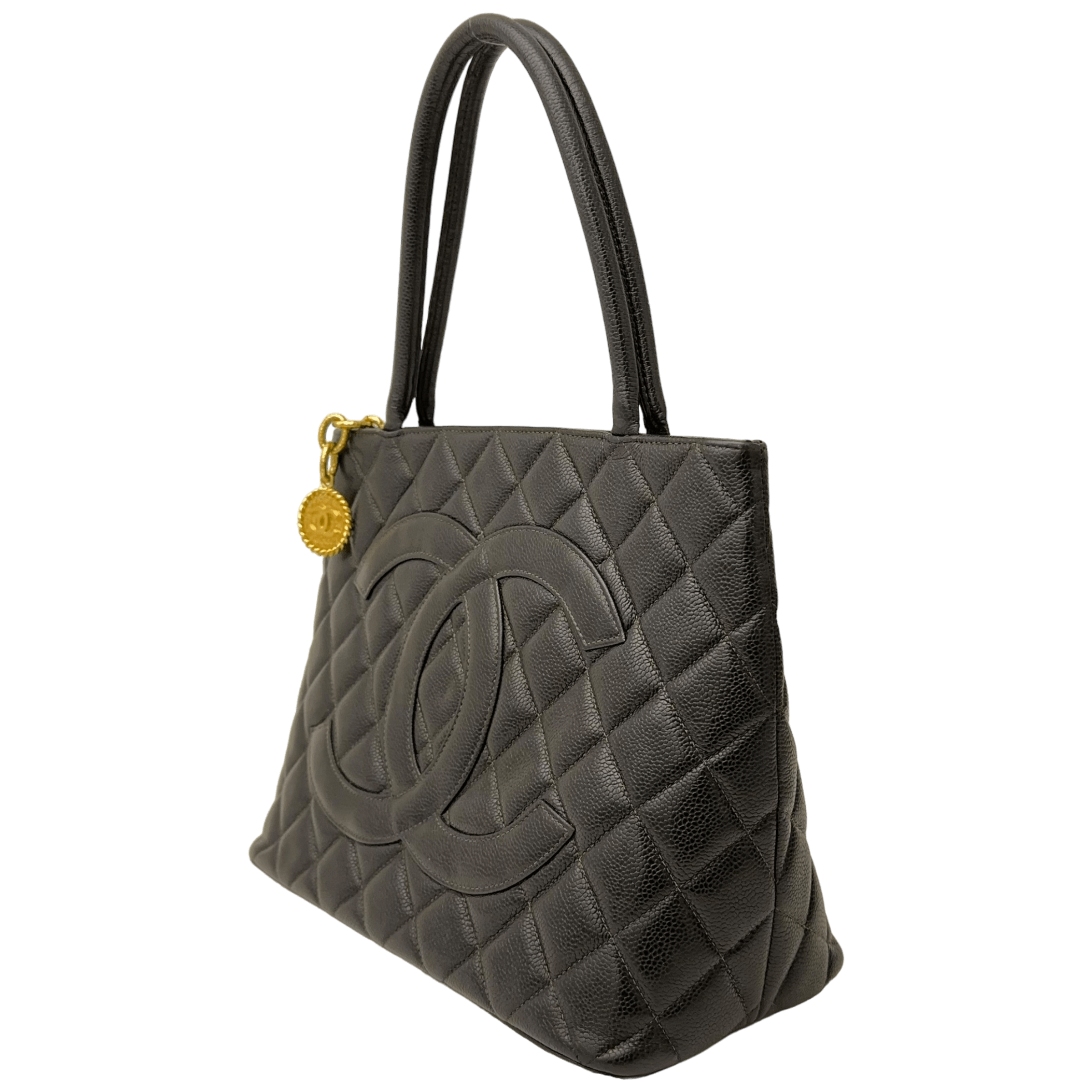 Caviar Medallion Tote