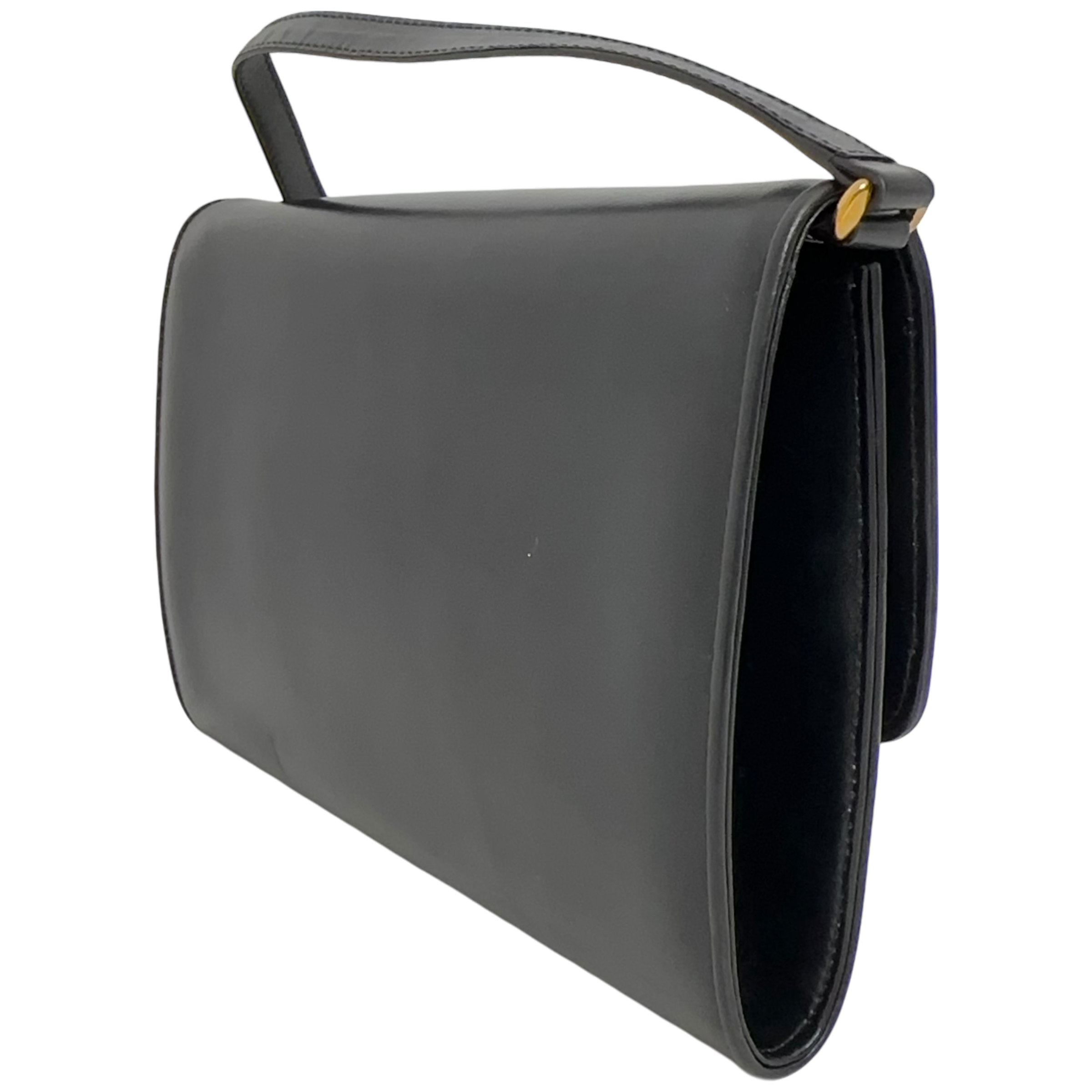 Vintage Black GG Clutch