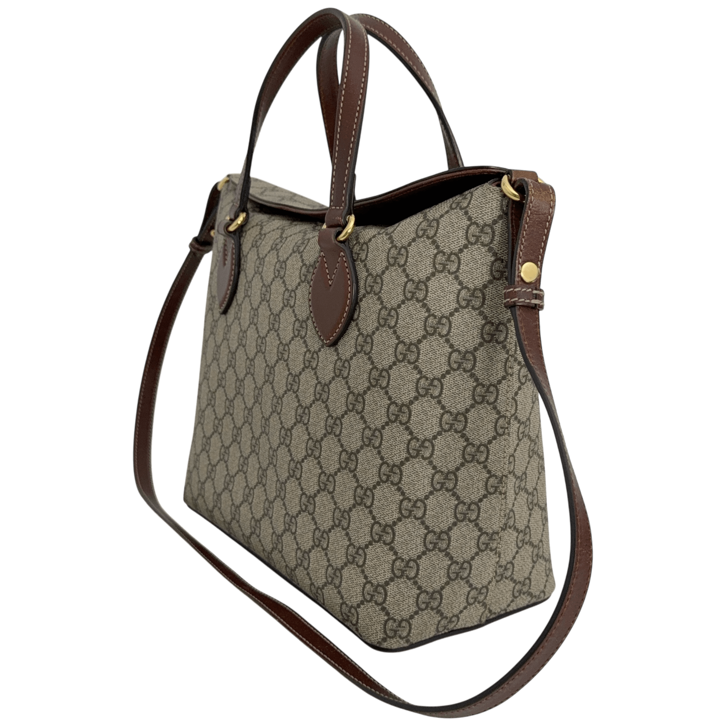 GG Supreme Linea A Foldover Tote