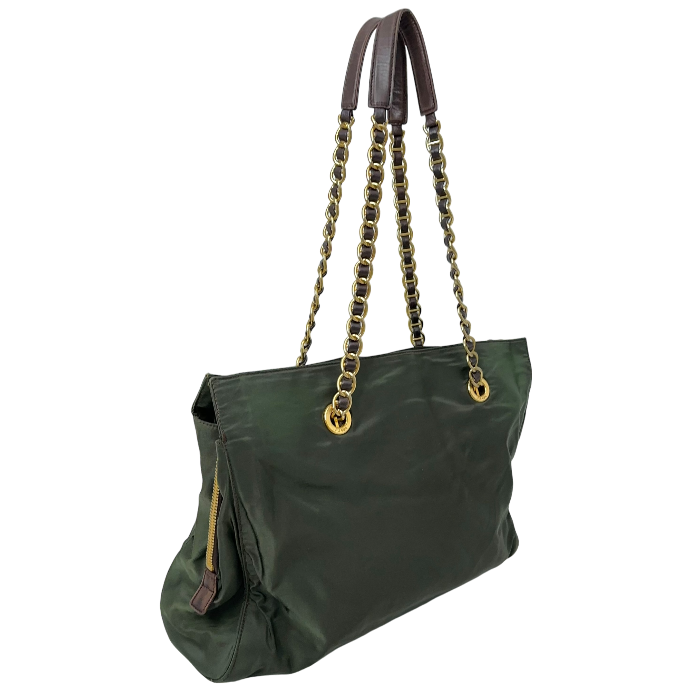 Nylon Chain Tote