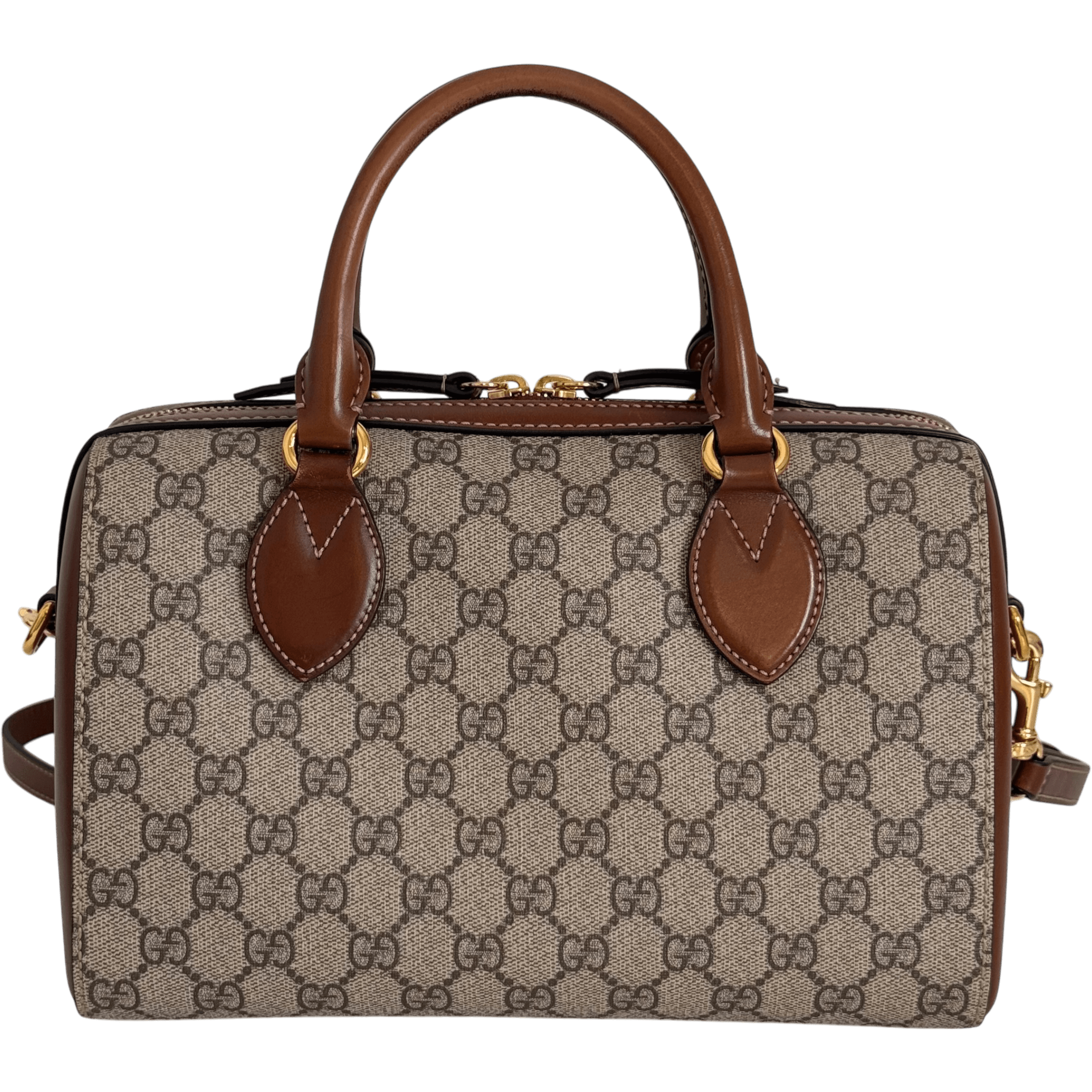 GG Supreme Boston Bag