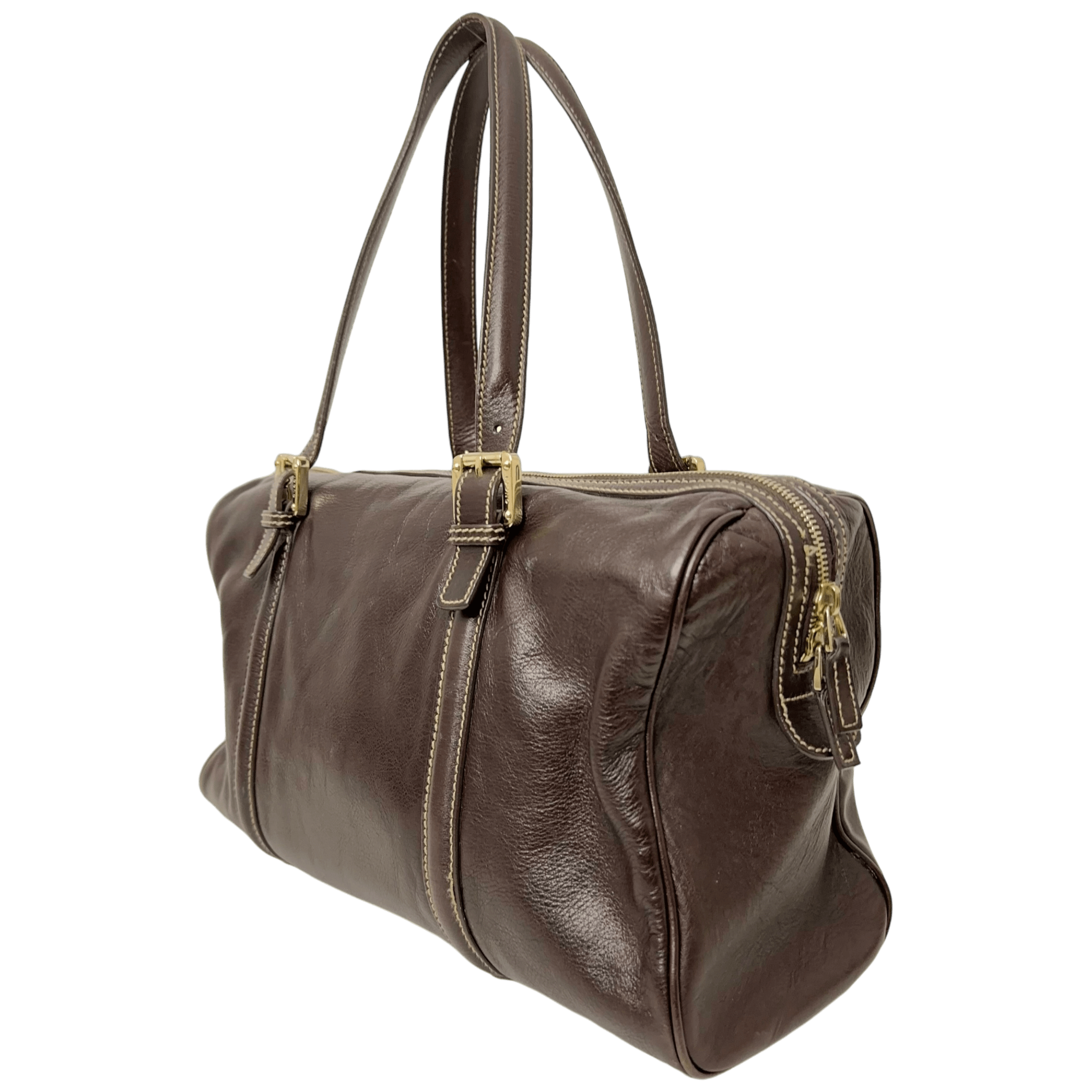 Brown GG Sherry Shoulder Bag