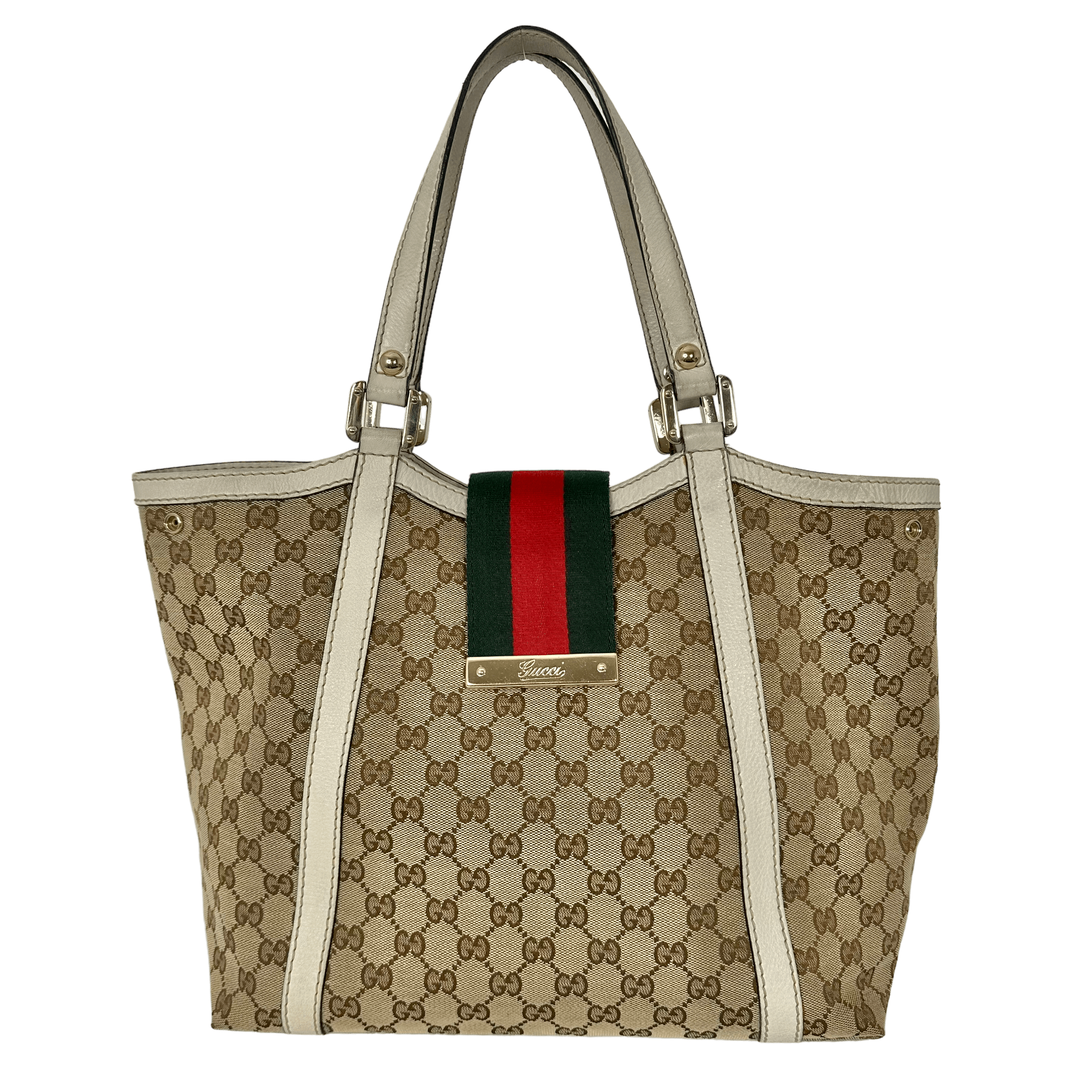 GG Canvas Sherry Tote