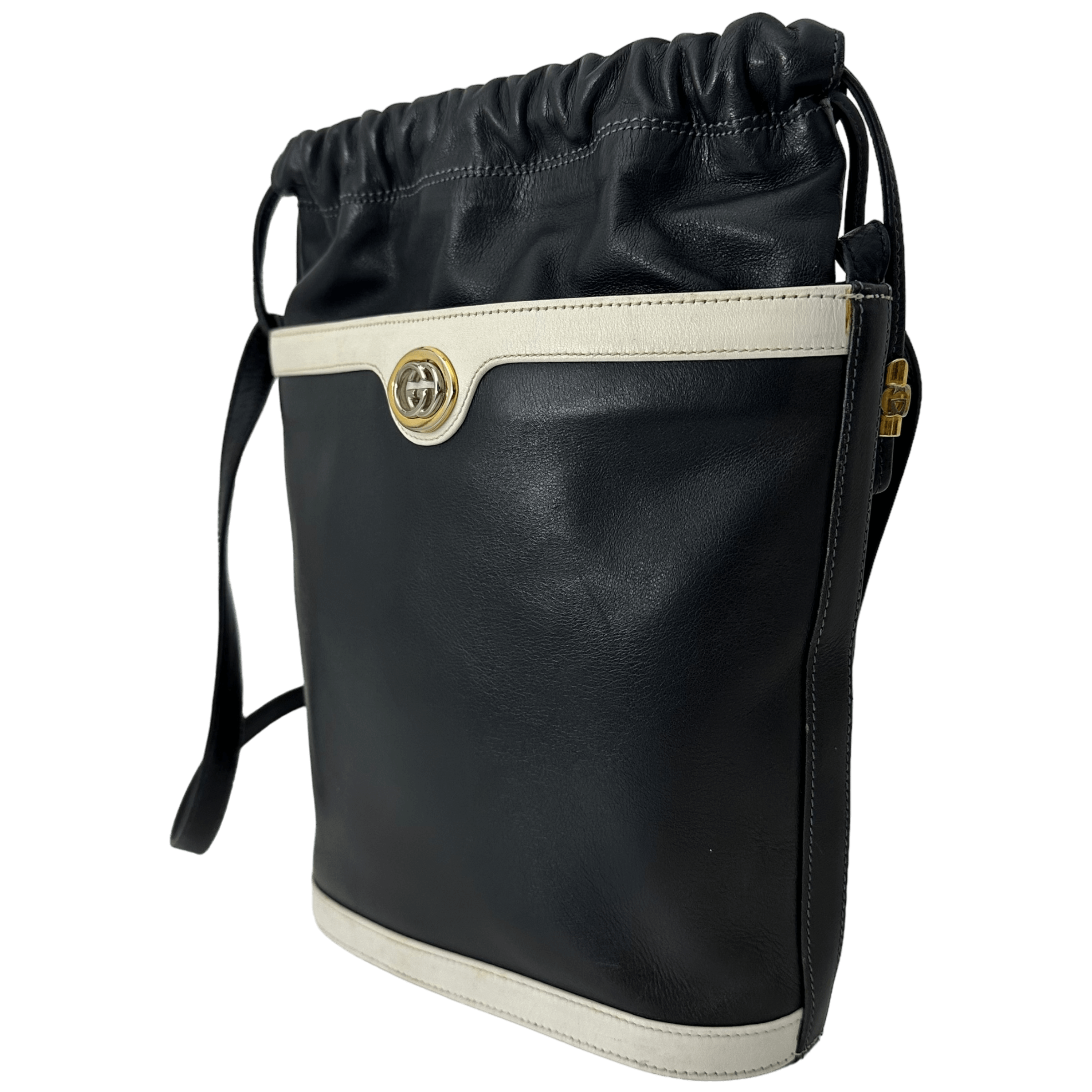 Navy Bucket Bag