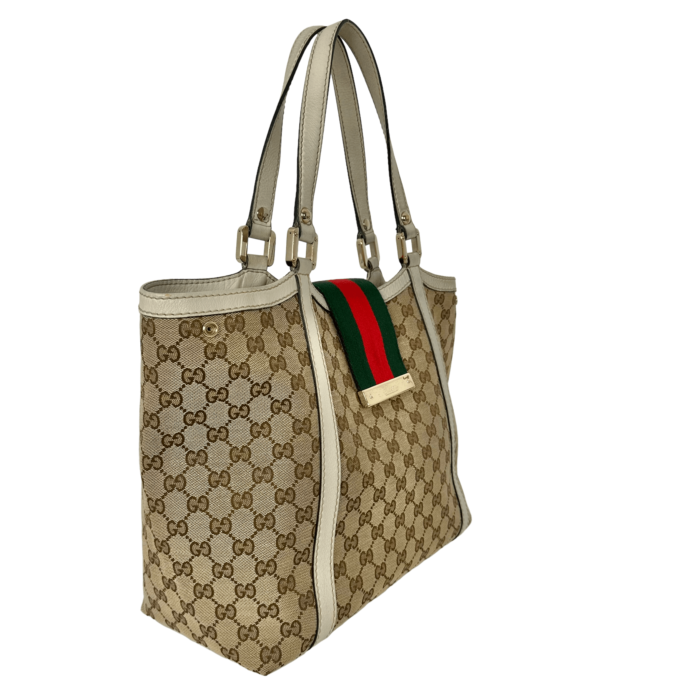 GG Canvas Sherry Tote