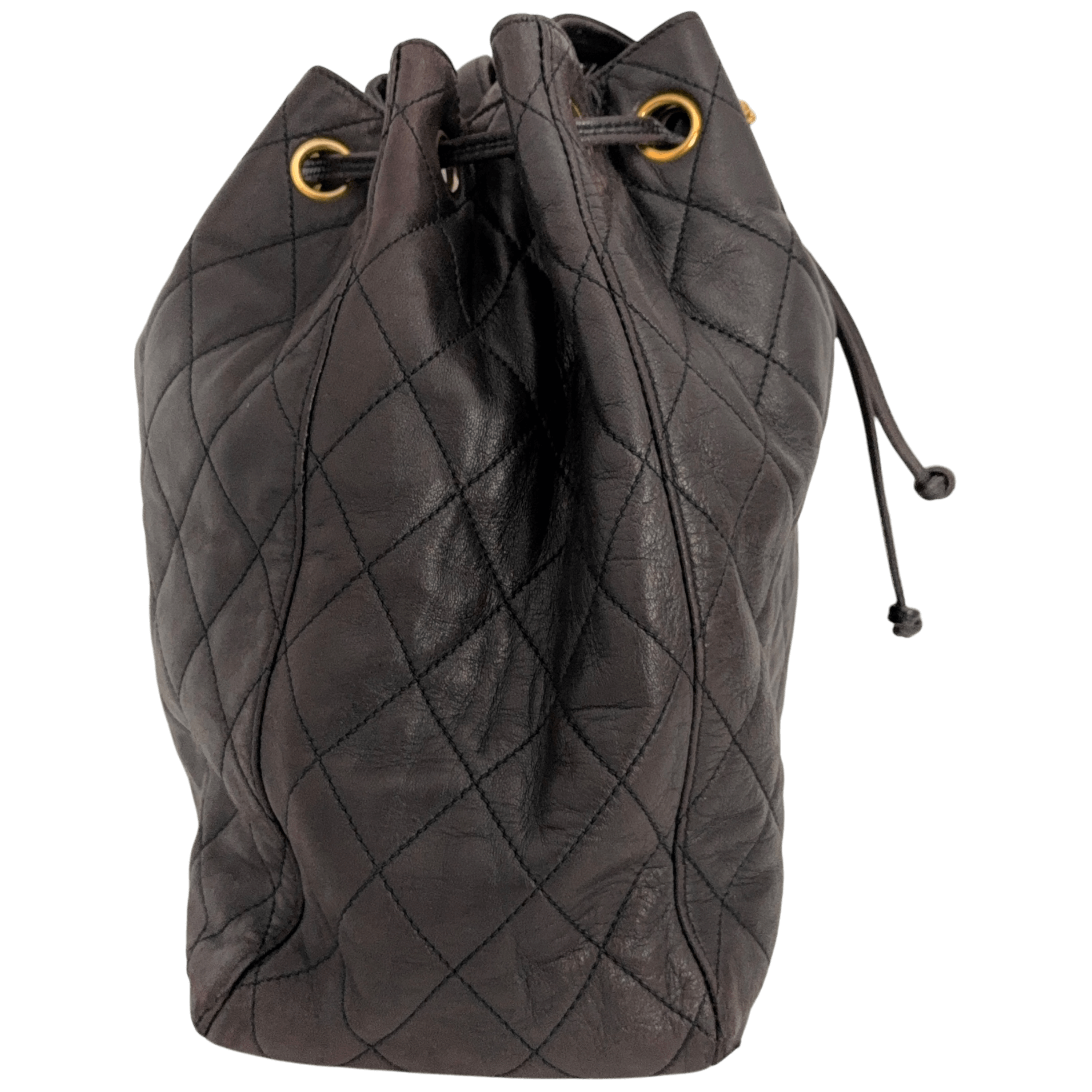 CC Brown Bucket Bag