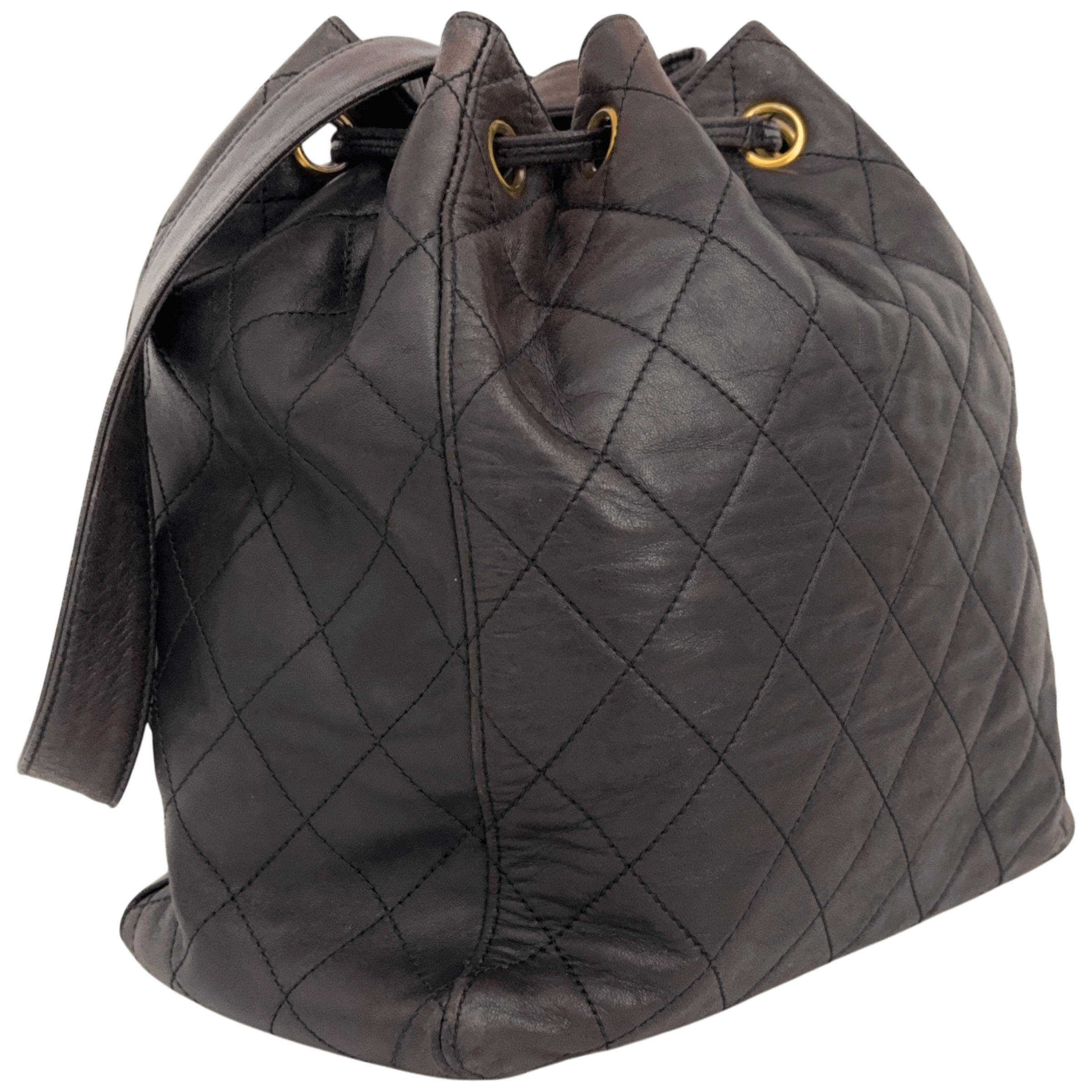 CC Brown Bucket Bag