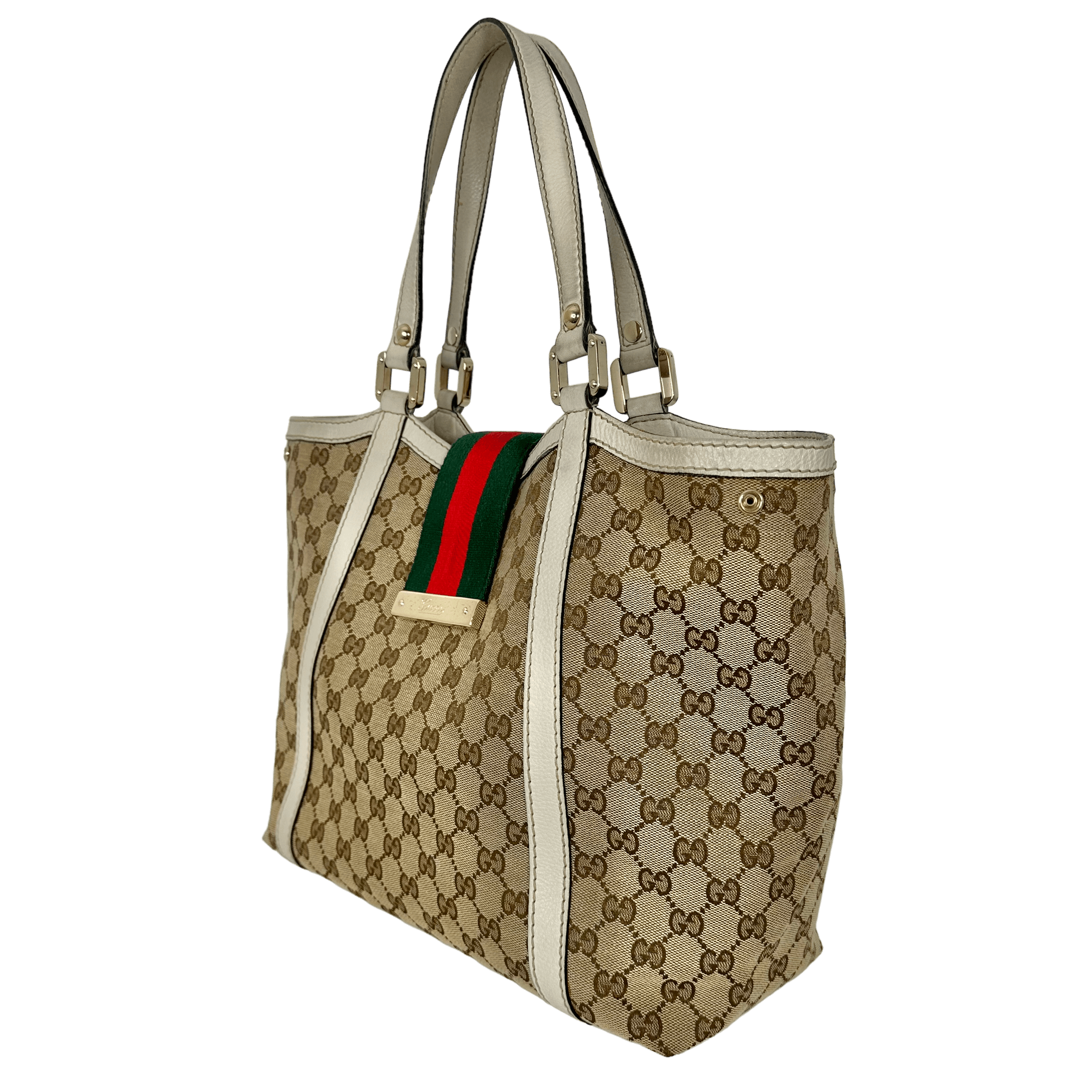 GG Canvas Sherry Tote
