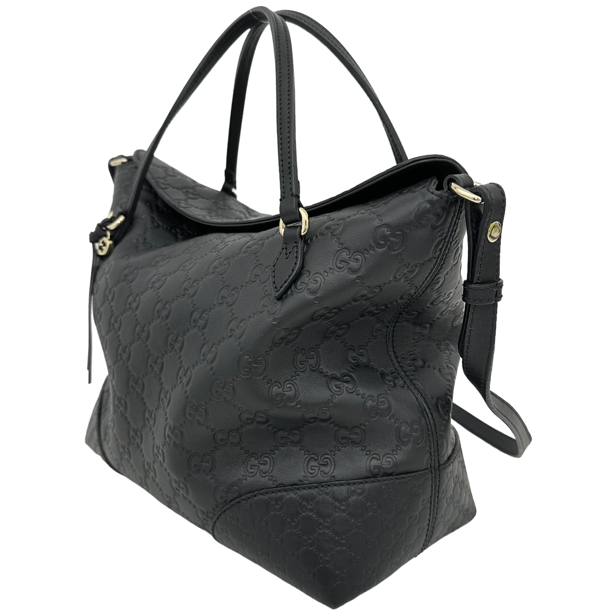 Guccissima Medium Bree Foldover