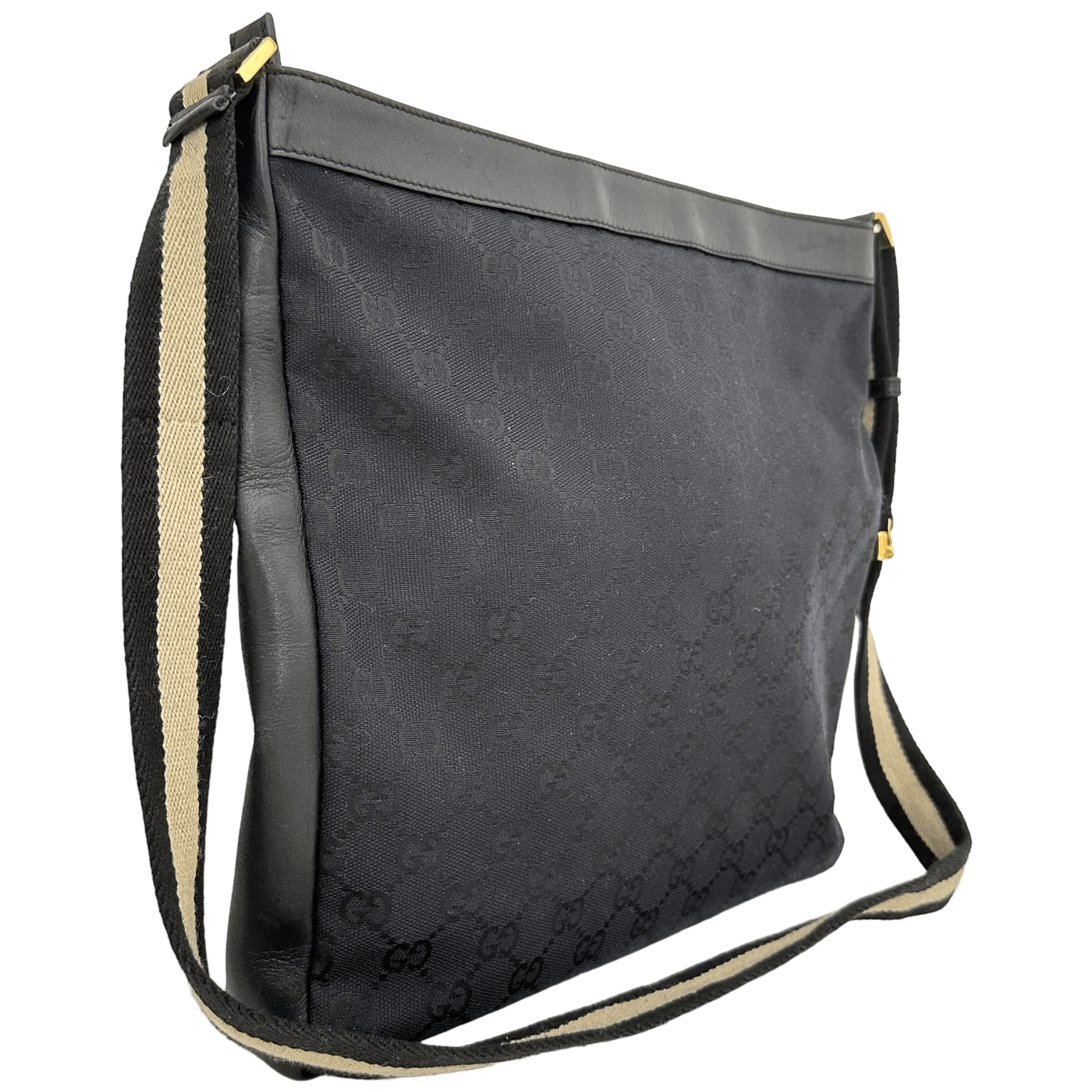 Black/Midnight Blue GG Crossbody