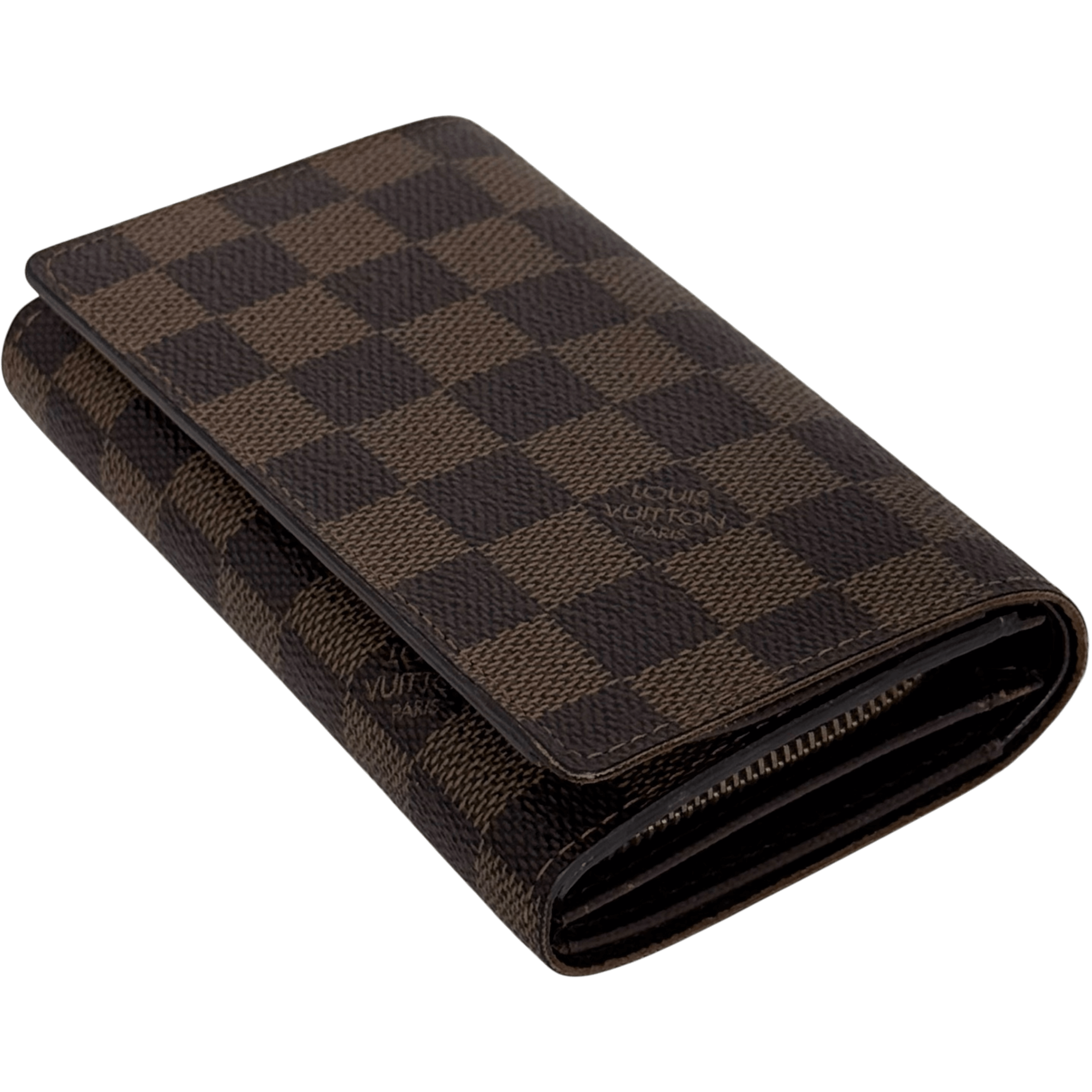Damier Ebene Compact Wallet
