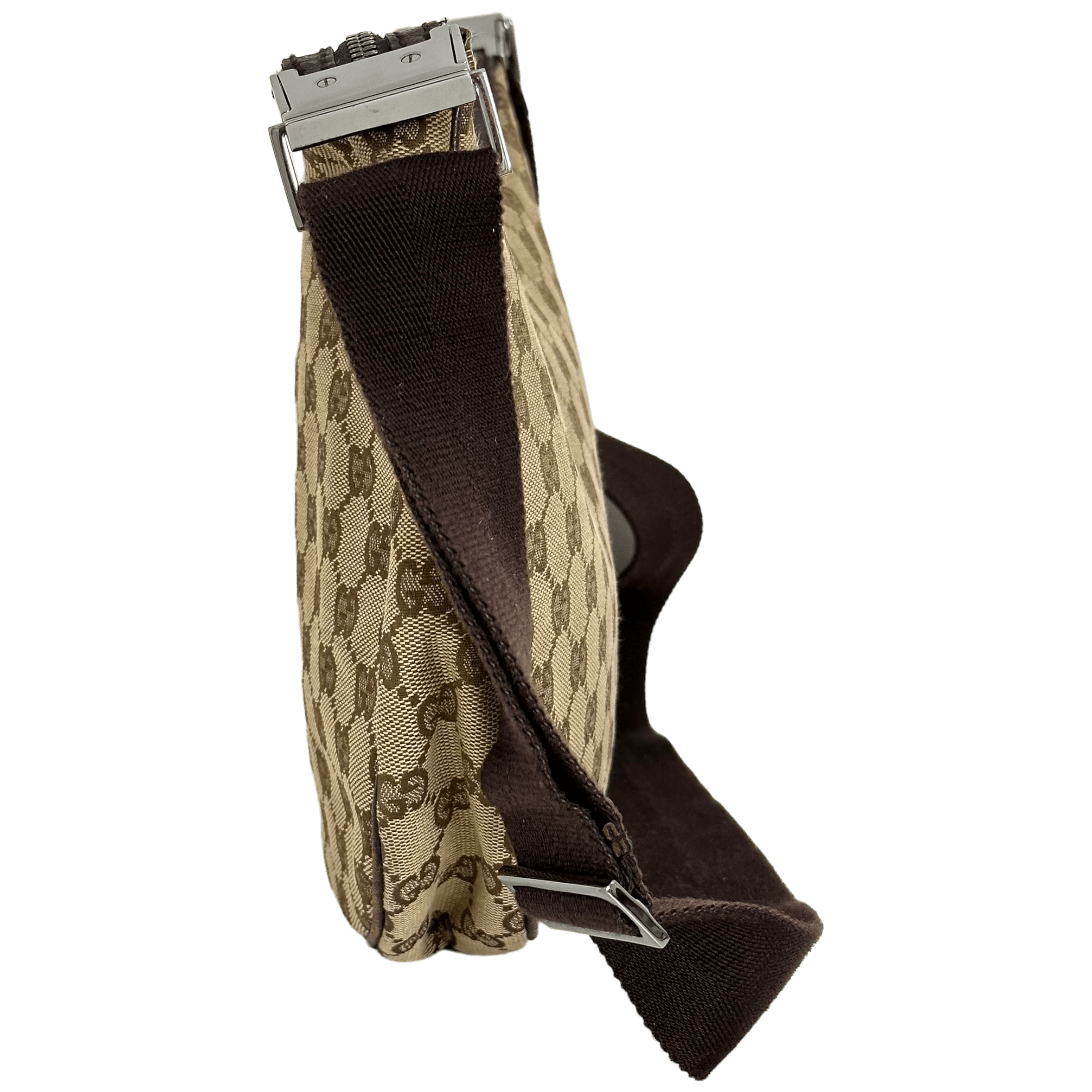 GG Web Brown Messenger Bag