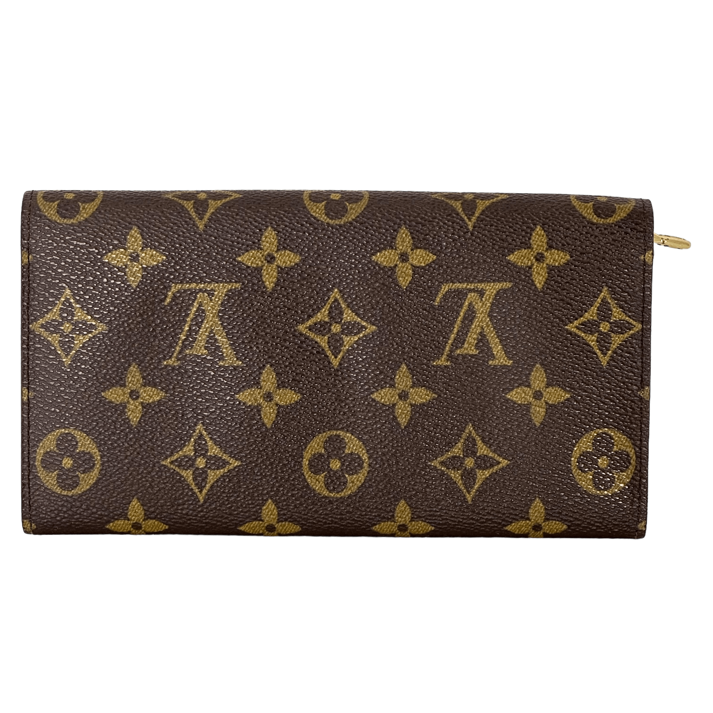 Monogram Money Wallet w/ Gold Chain