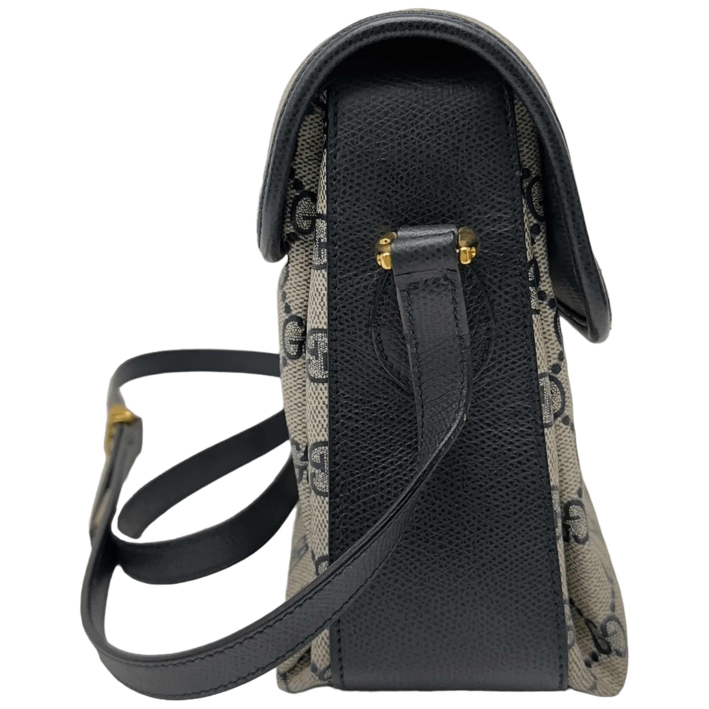 Navy GG Supreme Crossbody