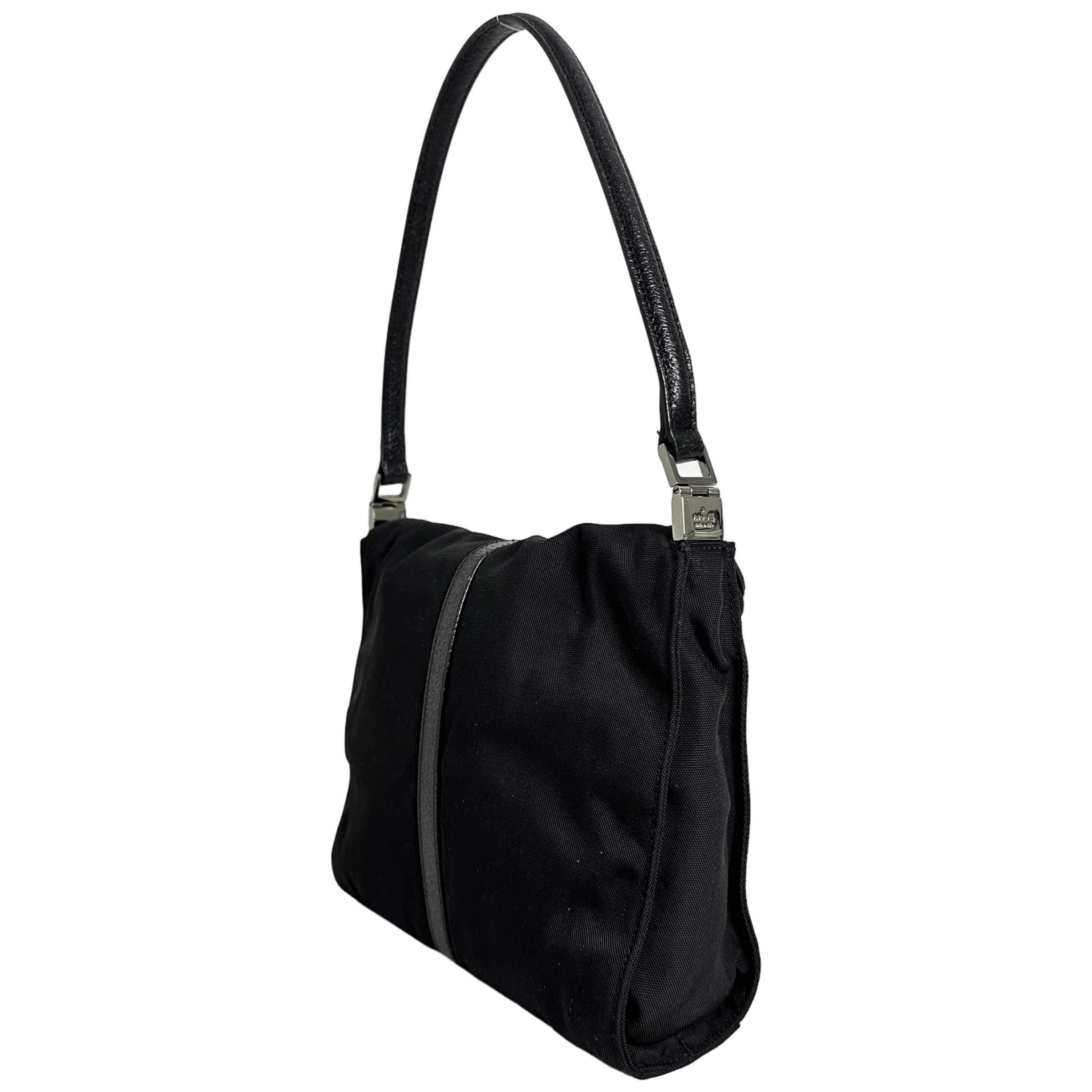 Nylon Jackie Shoulder Bag