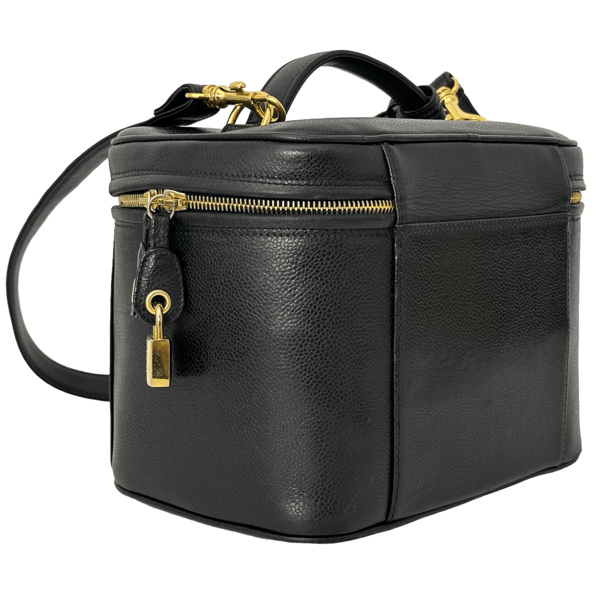 CC Caviar Vanity Case