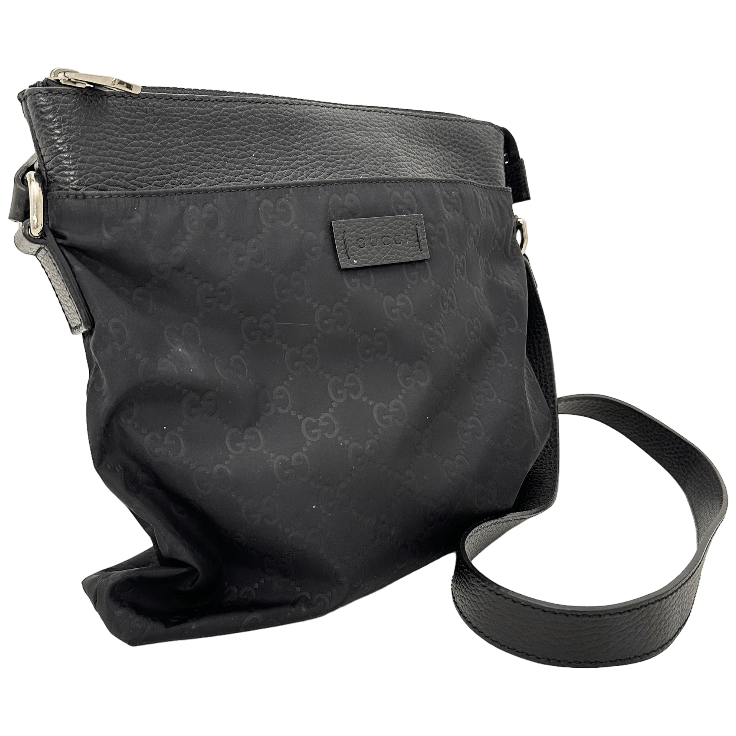 GG Nylon Crossbody Messenger