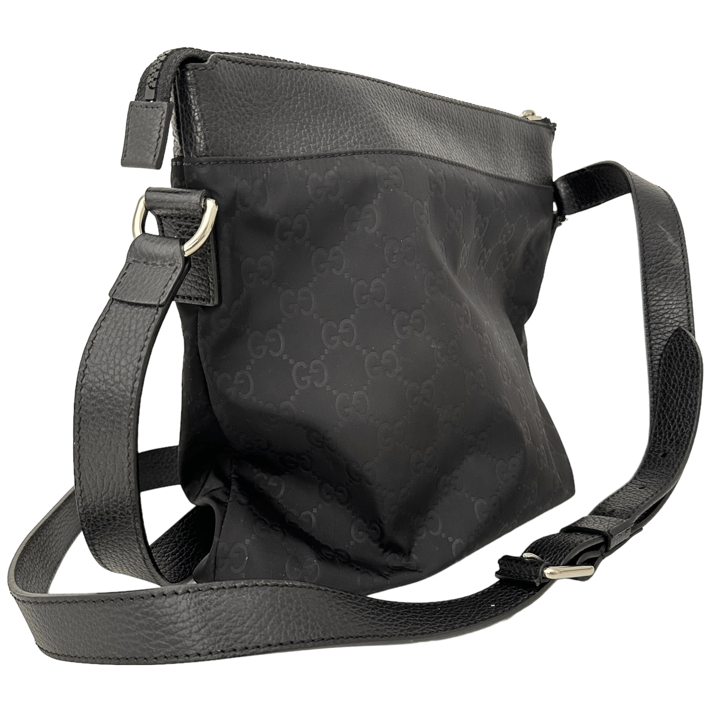 GG Nylon Crossbody Messenger