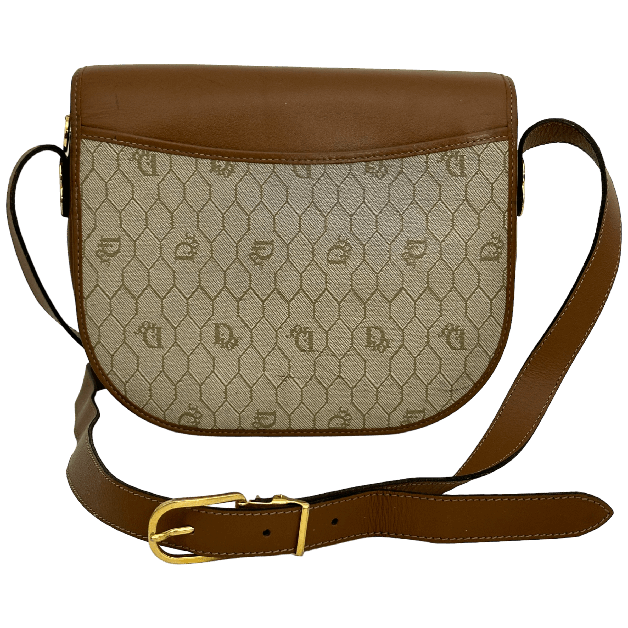 Vintage Honeycomb Crossbody