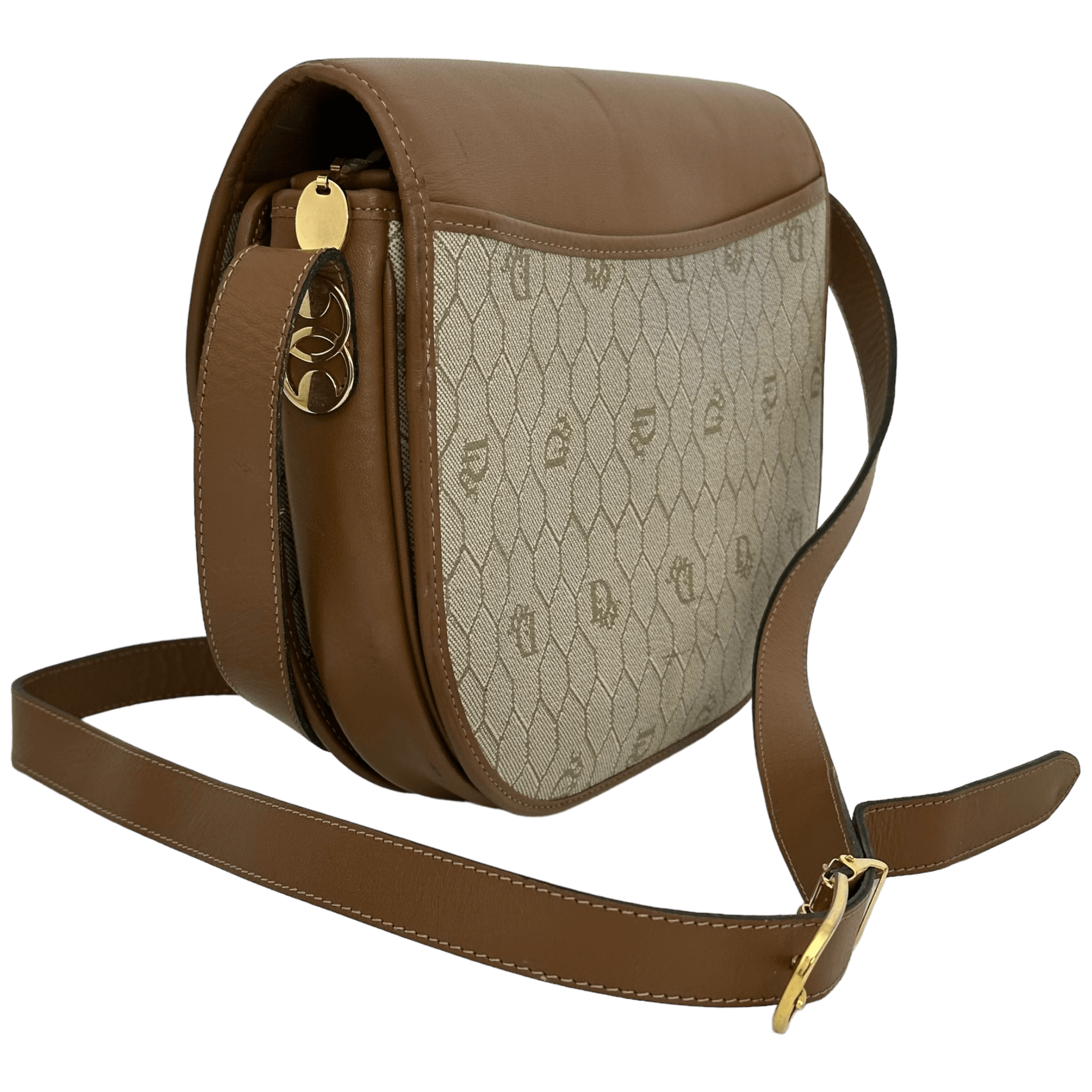 Vintage Honeycomb Crossbody