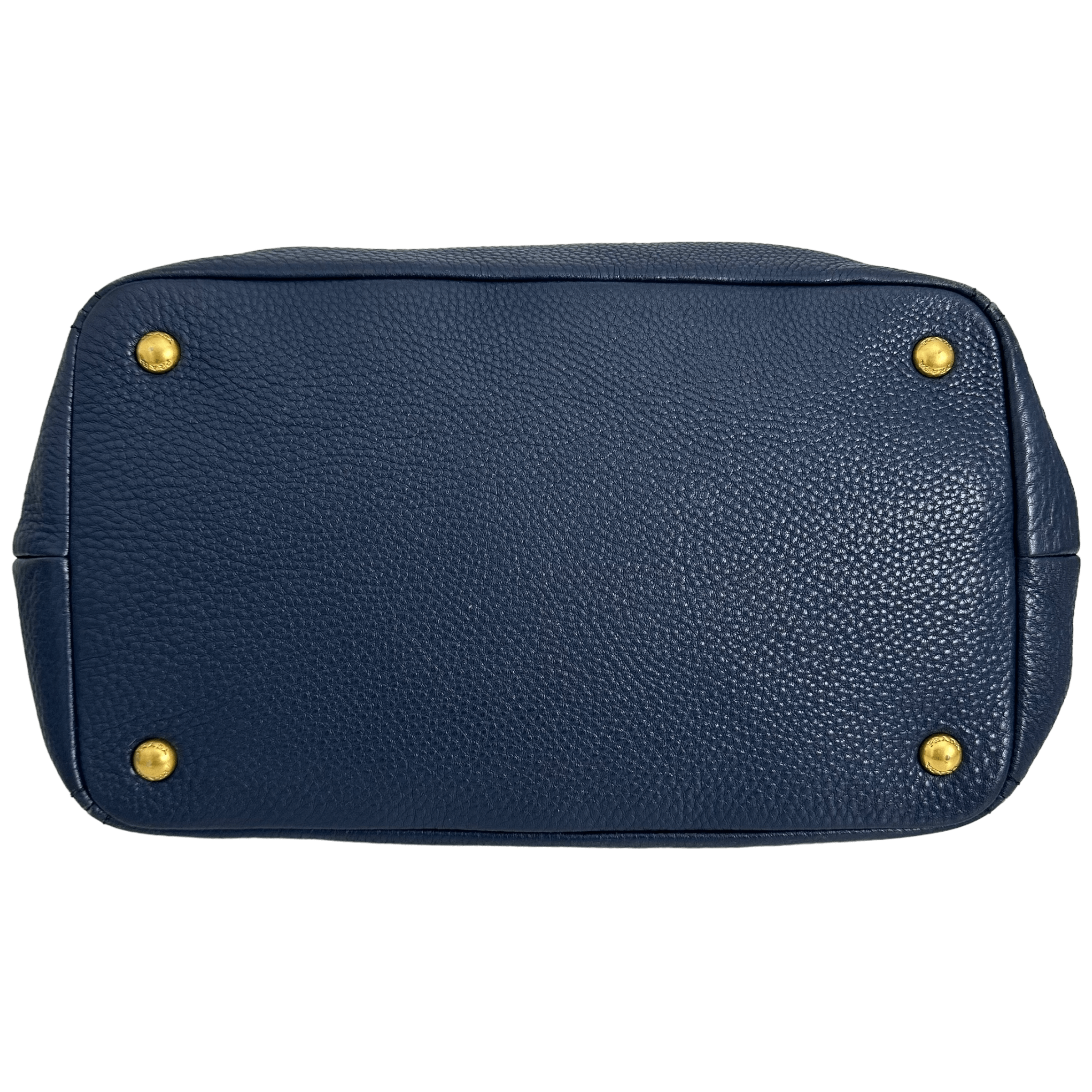Dark Blue Vitello Handbag