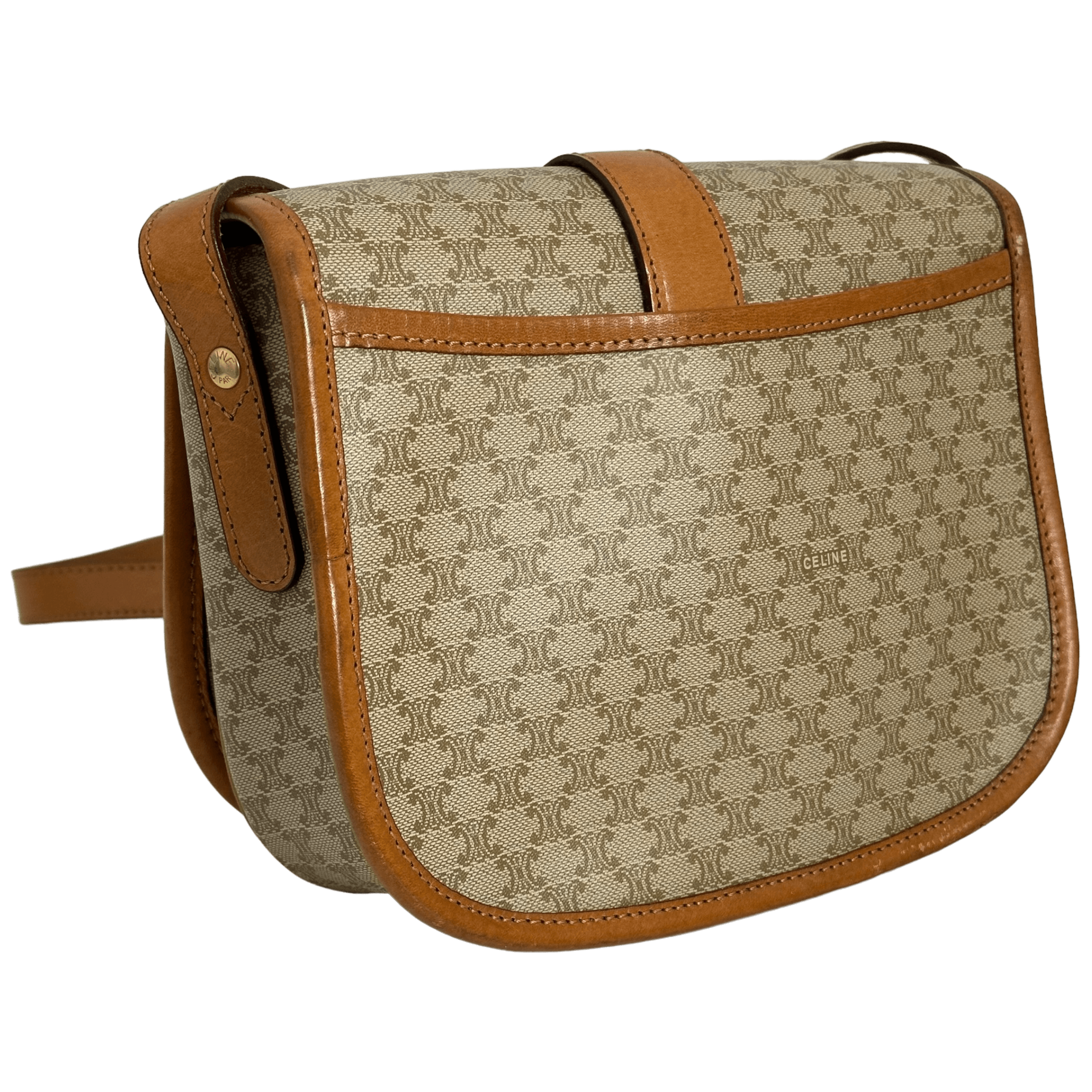 Beige Macadam Crossbody