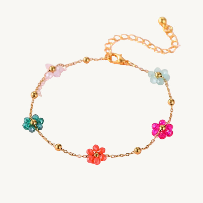 FLOWER CHARM BRACELETS