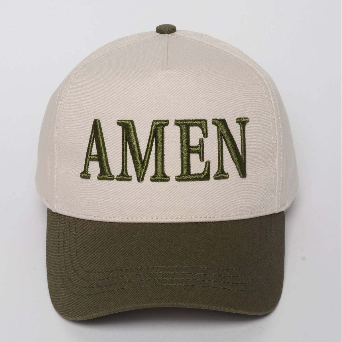 AMEN Embroidered Two Tone Cap