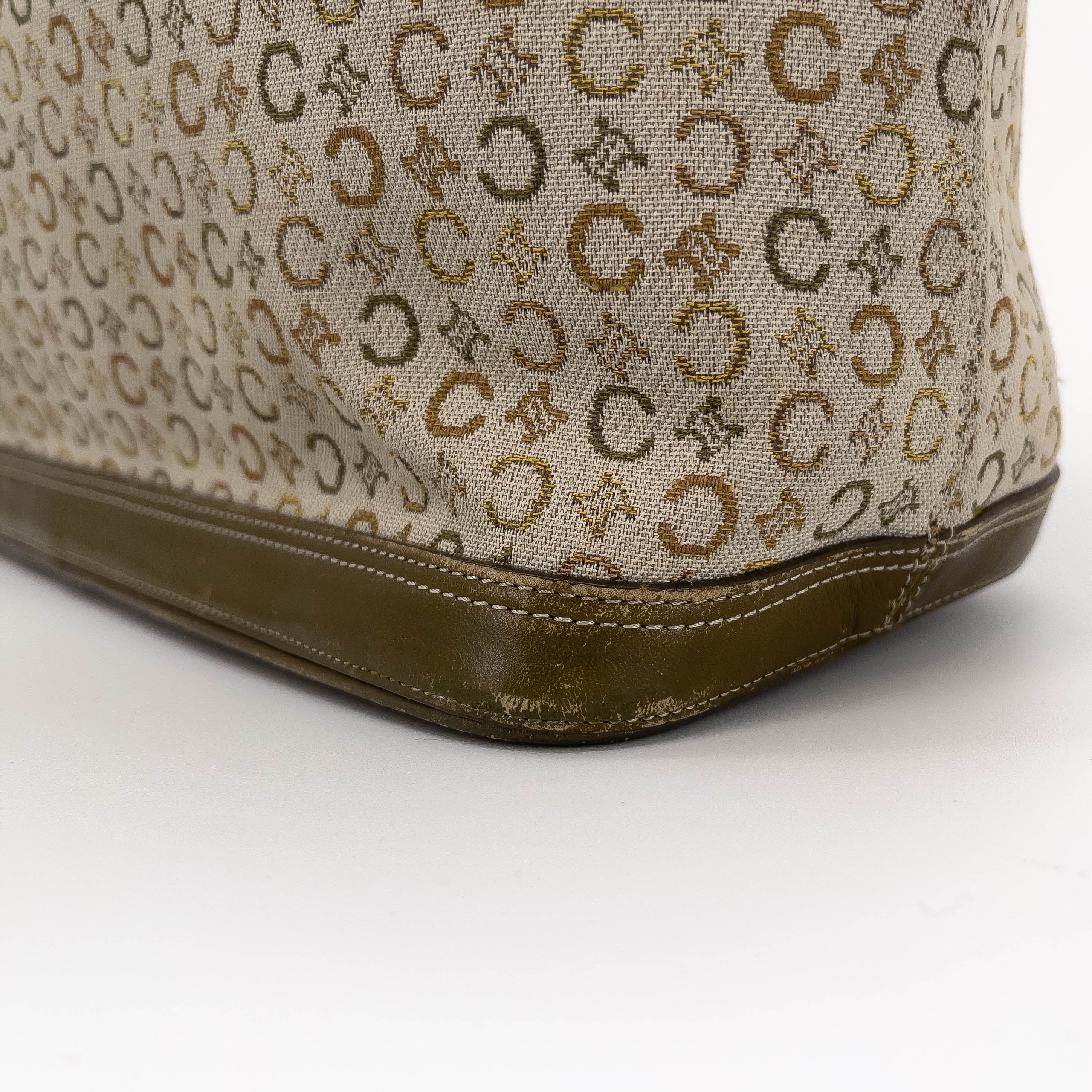 C & Triomph Monogram Shoulder Bag