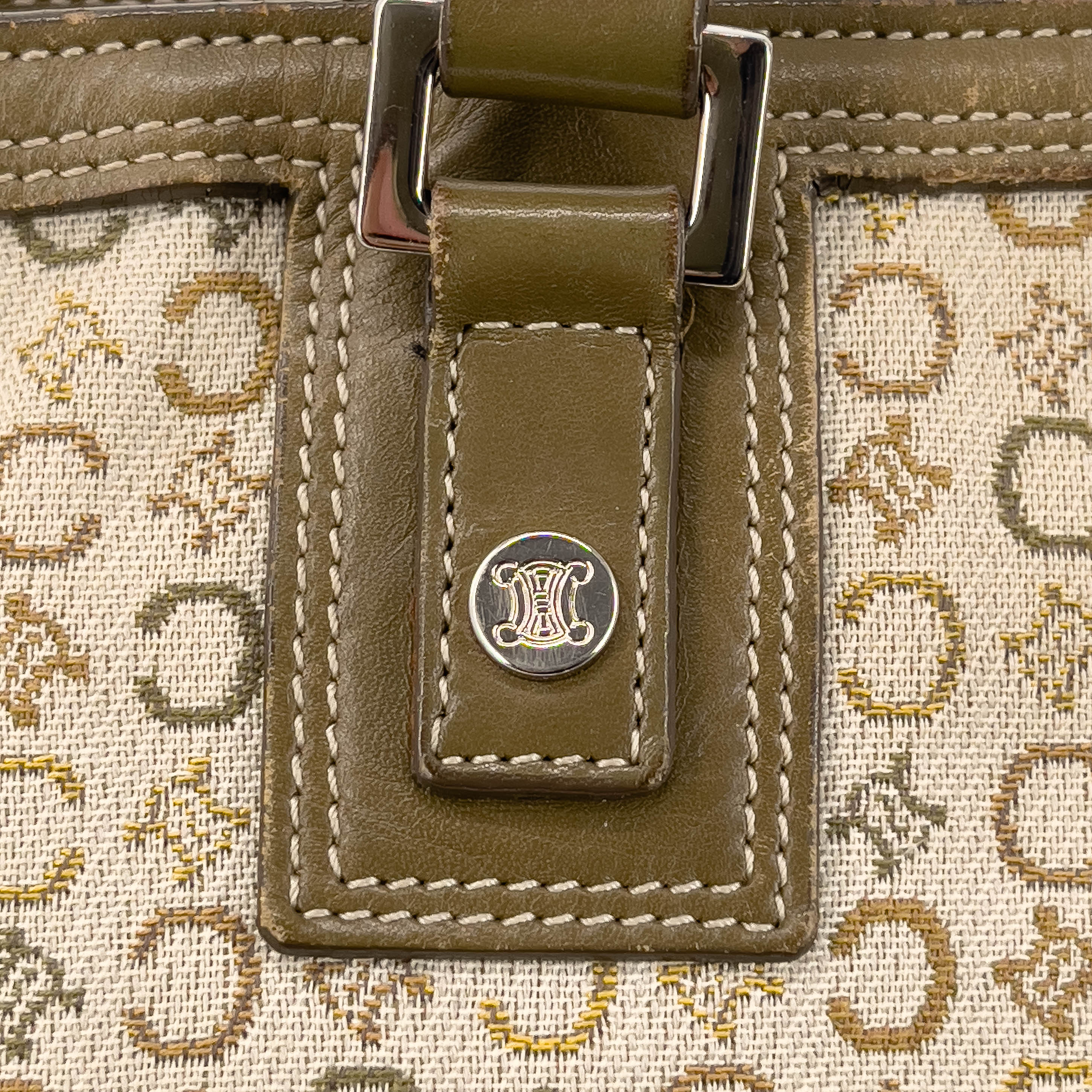 C & Triomph Monogram Shoulder Bag