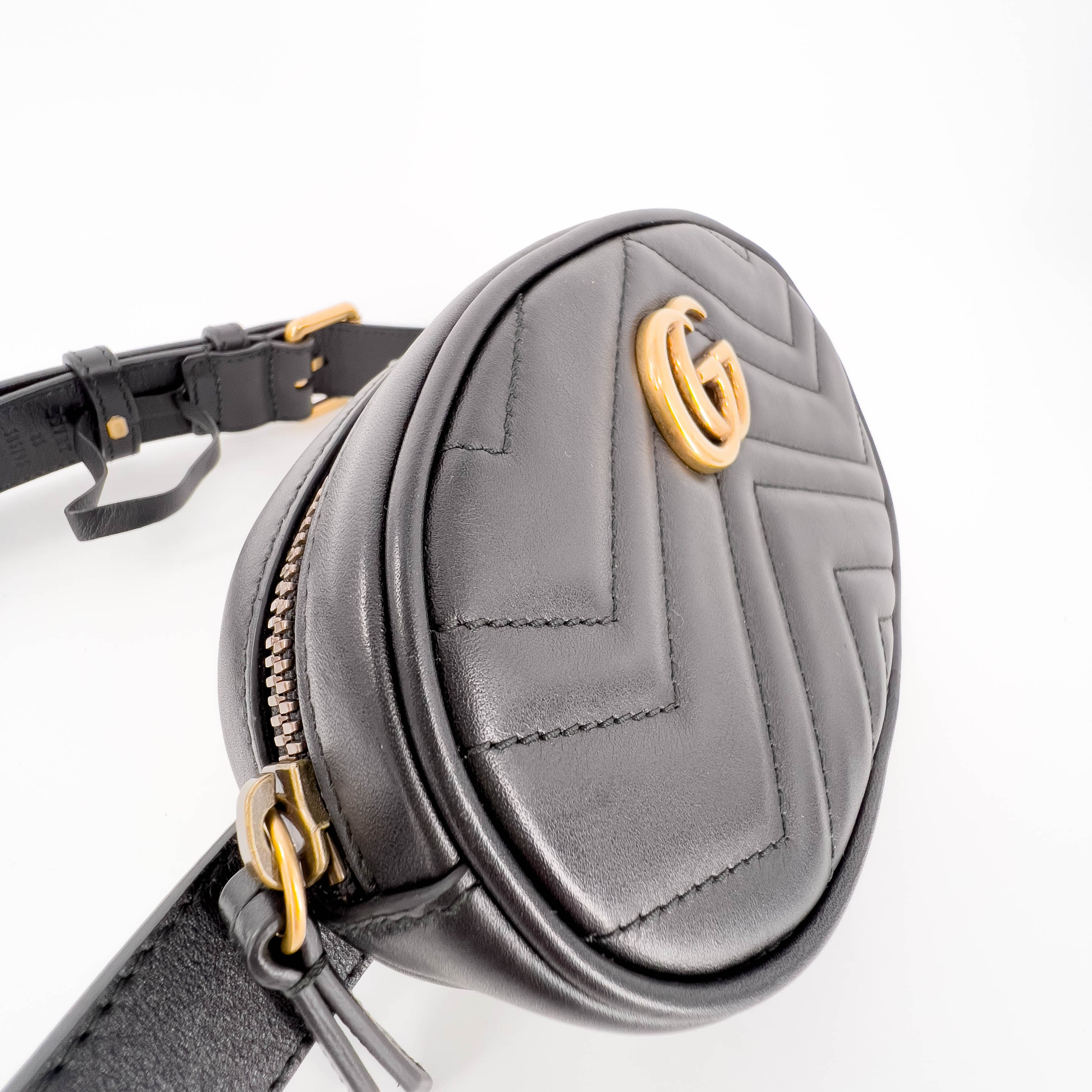 GG Marmont Matelasse Belt Bag