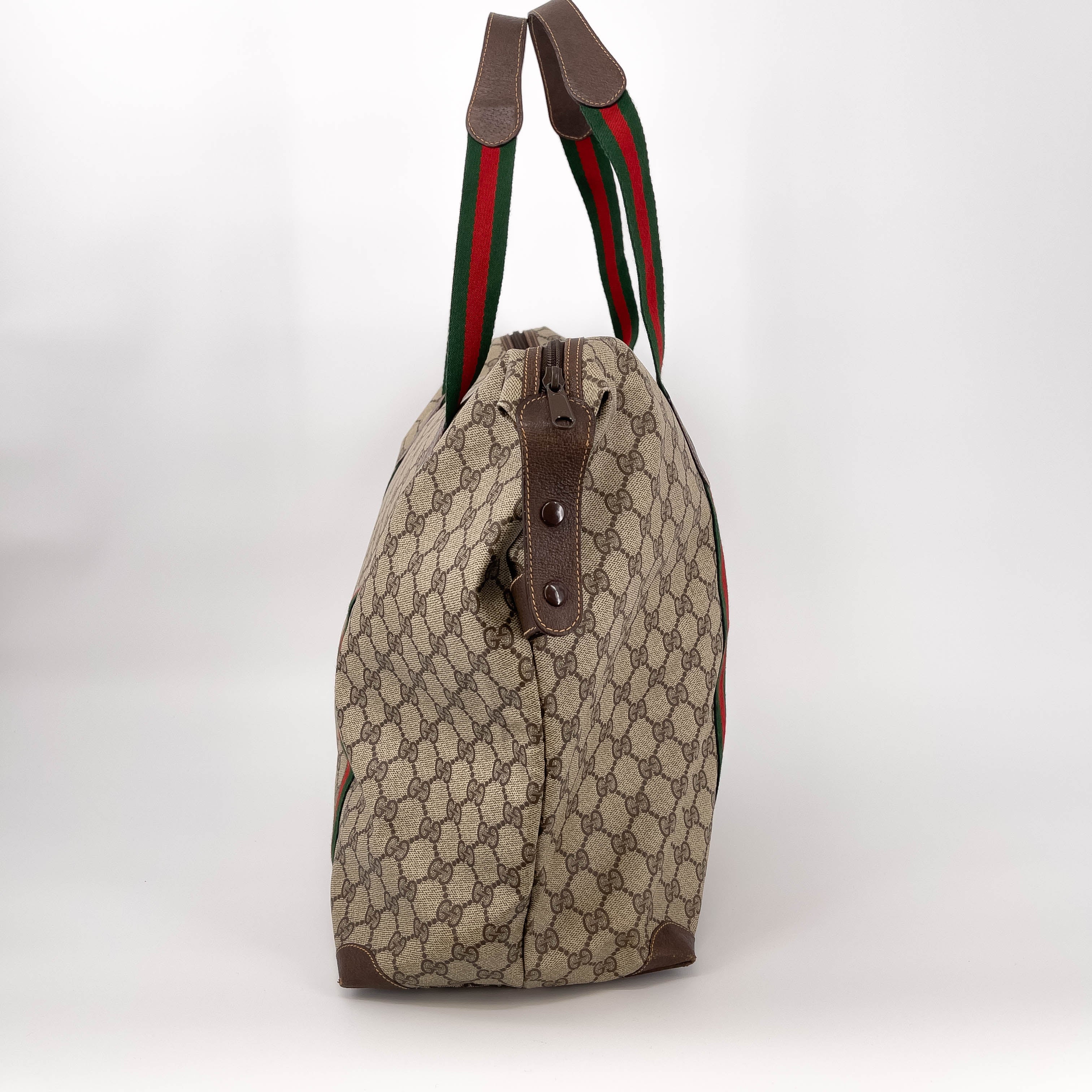 GG Web Extra Large Travel Bag