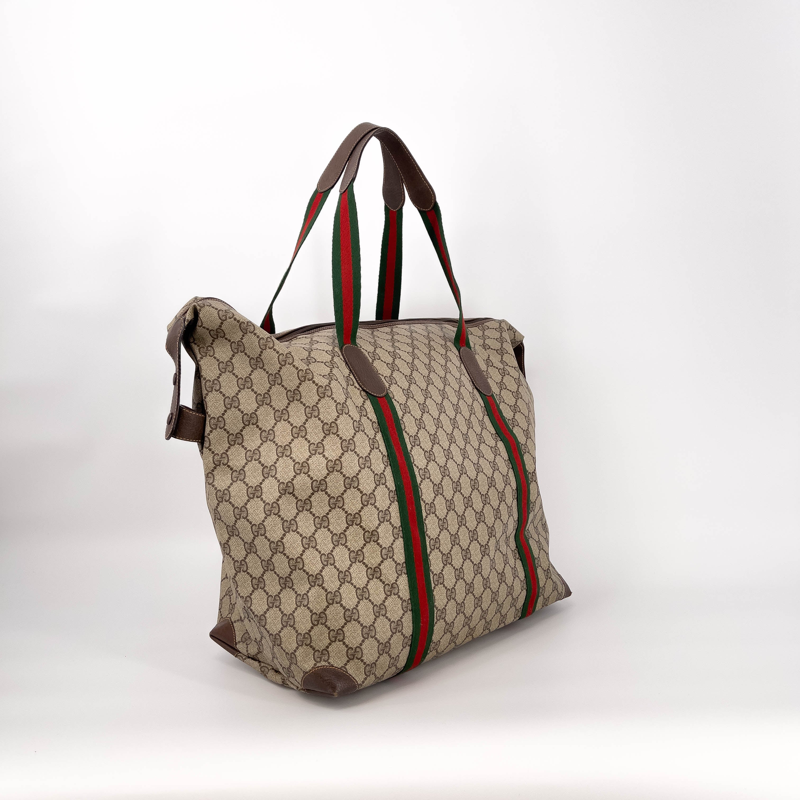 GG Web Extra Large Travel Bag