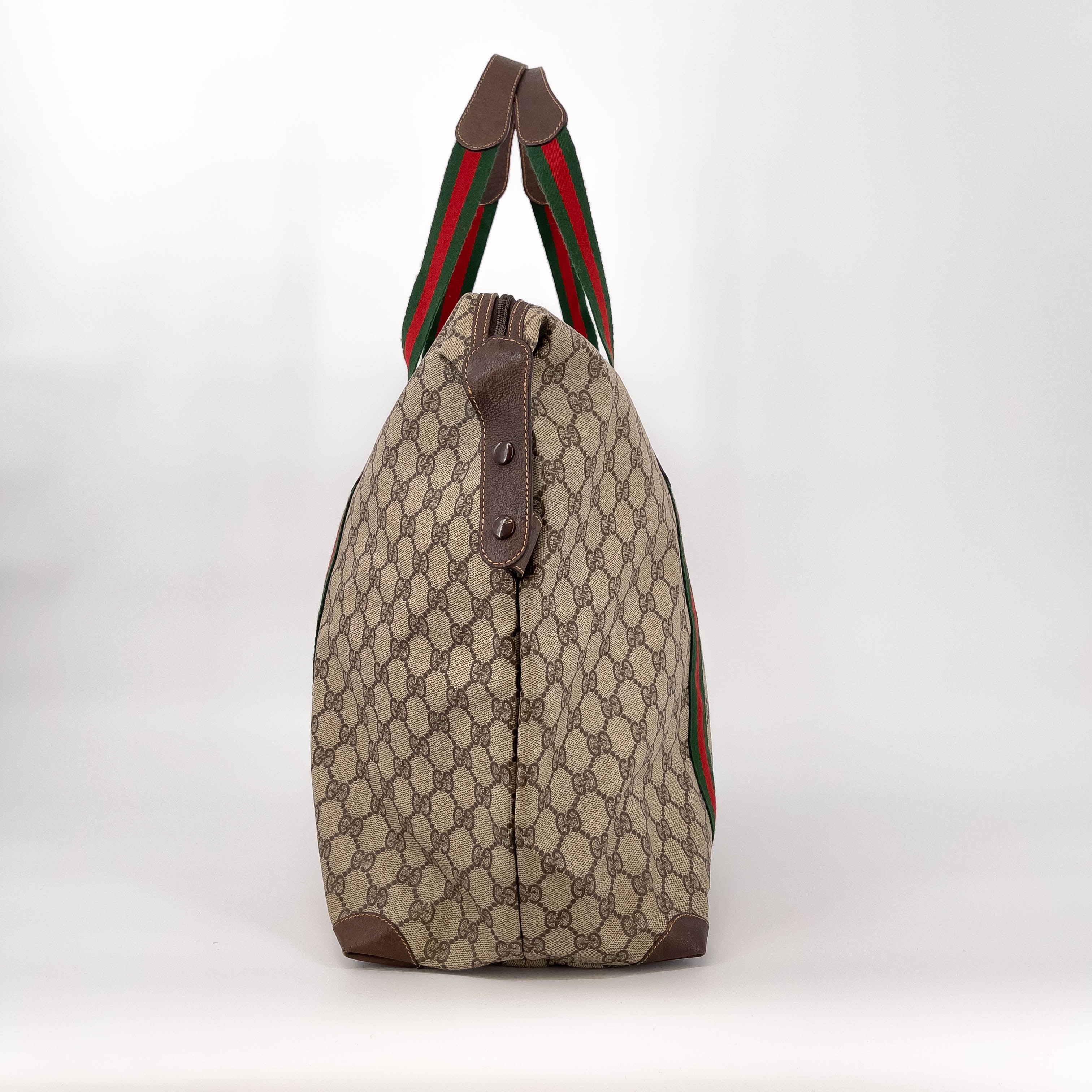 GG Web Extra Large Travel Bag