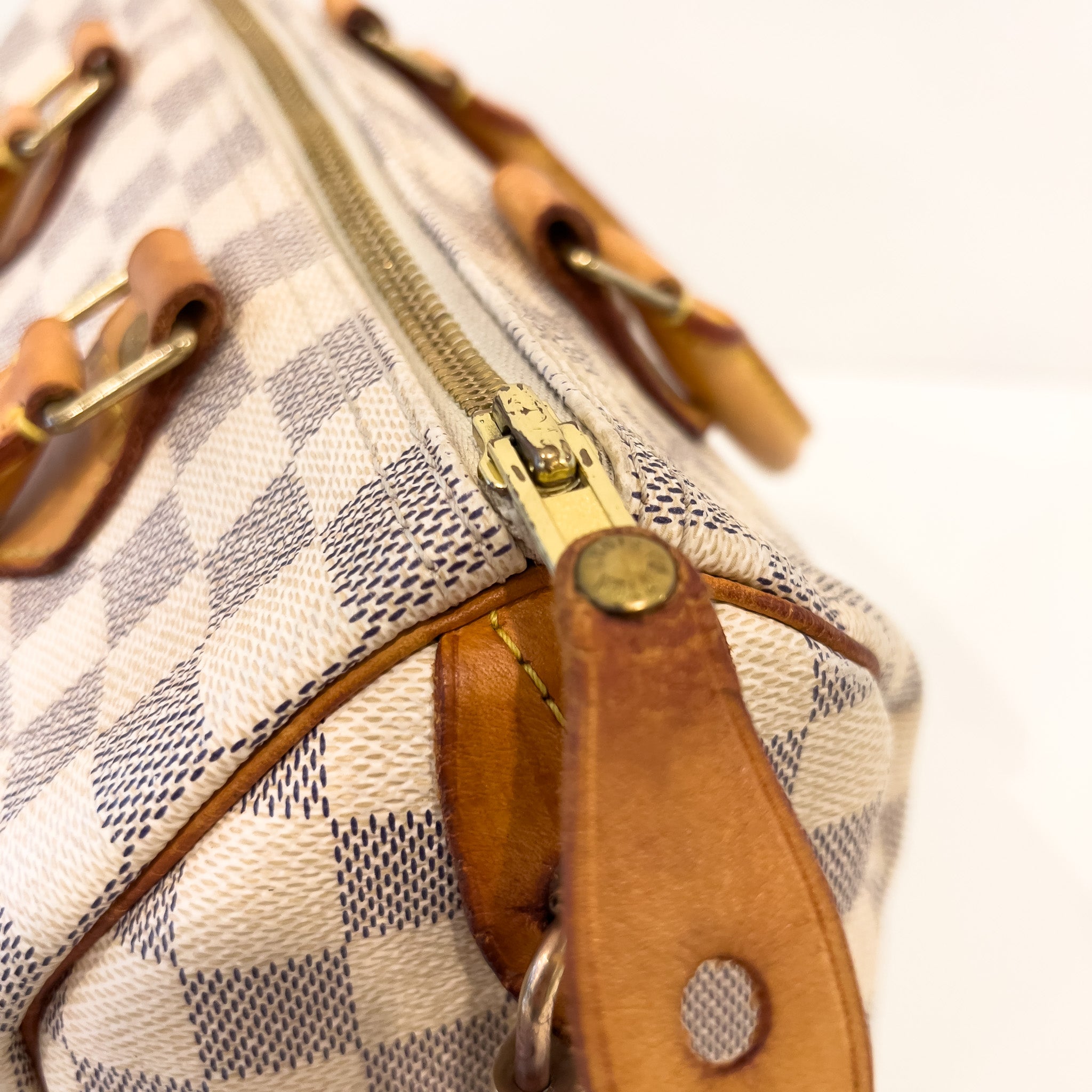 Speedy 25 Damier Azur