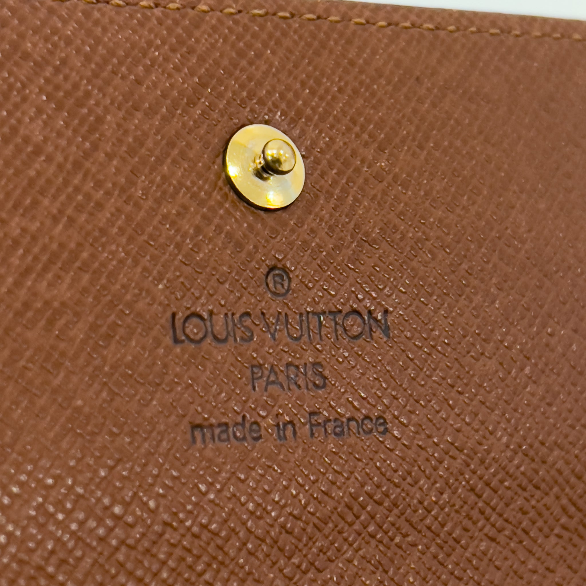 Monogram Chain on Wallet