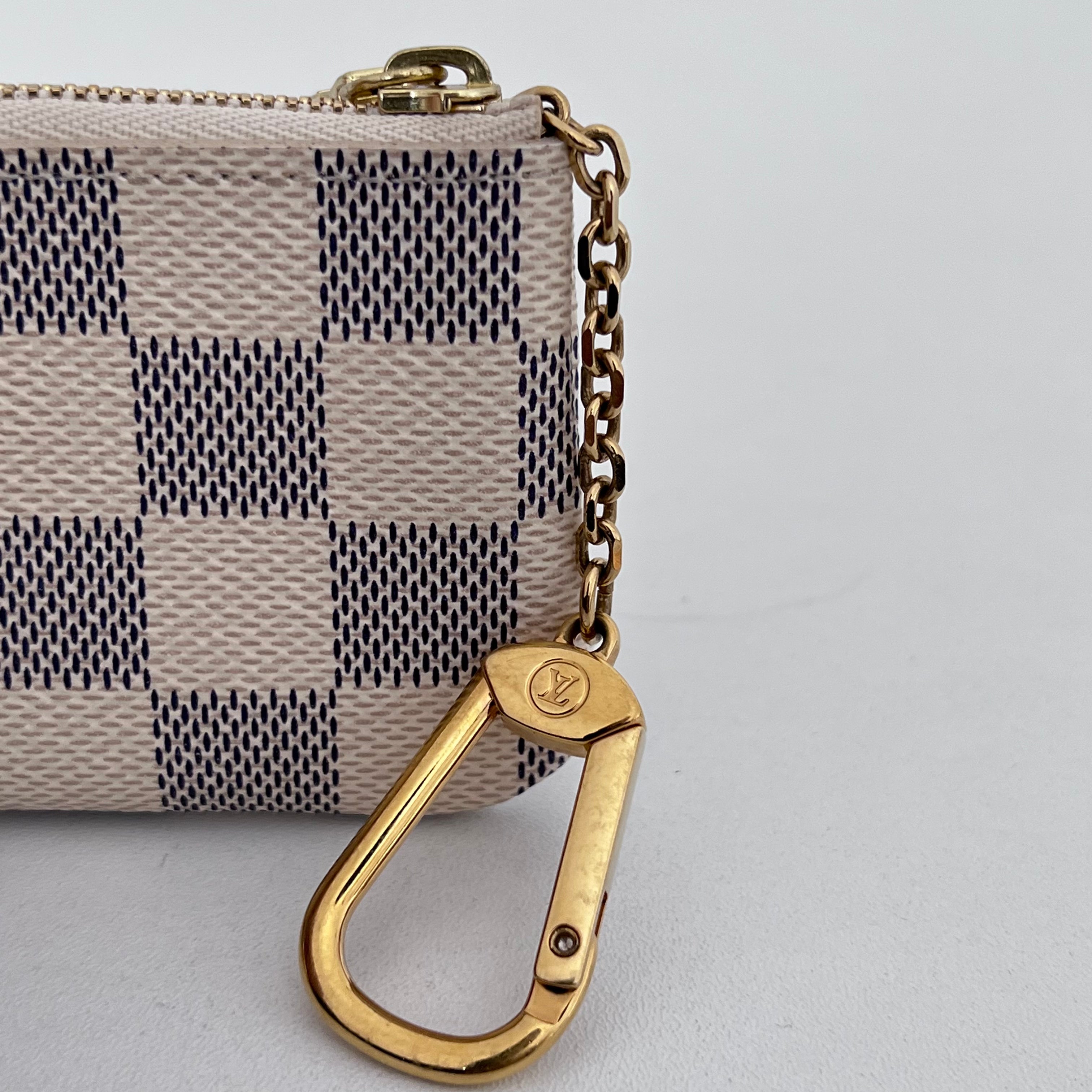 Damier Azur Card/Coin Holder