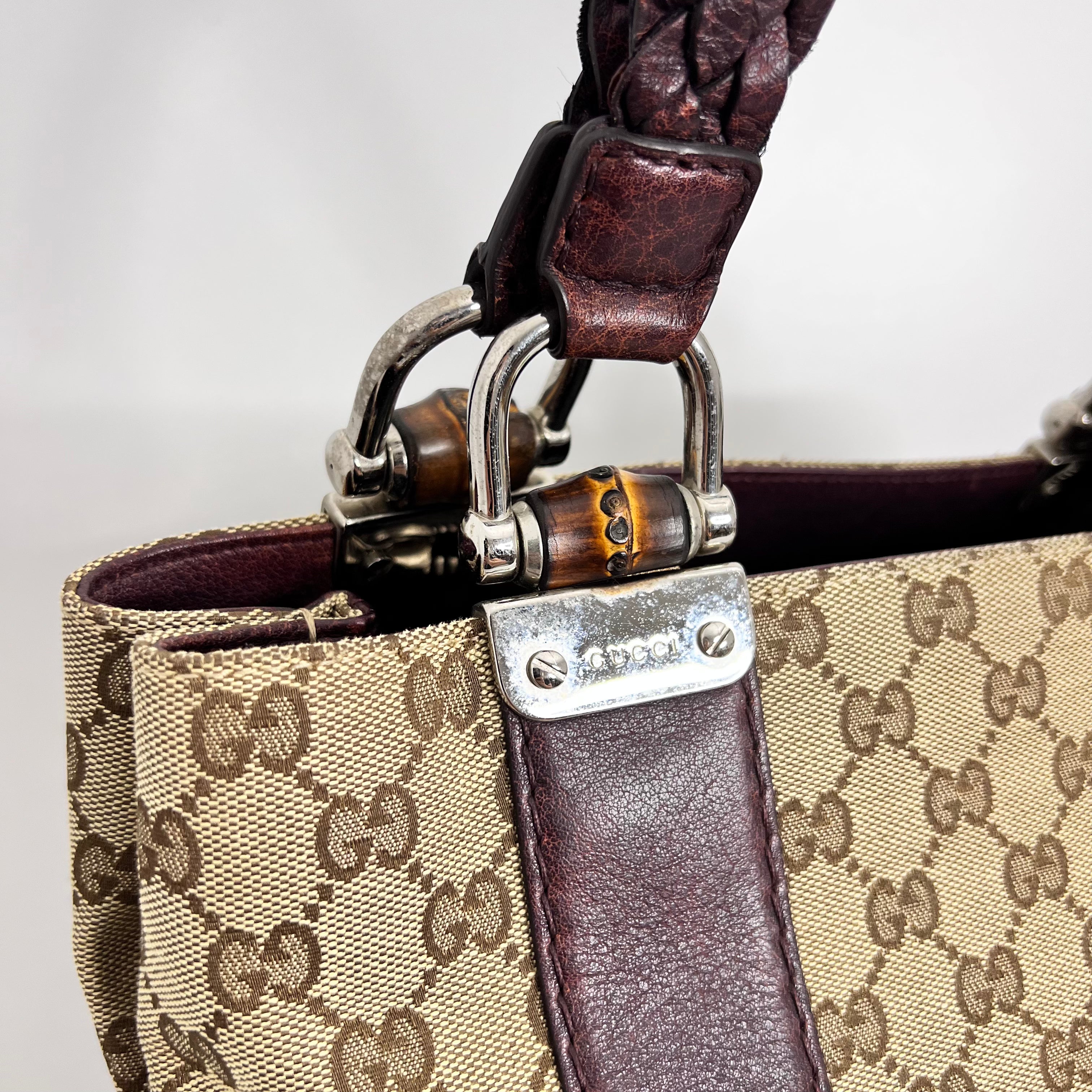 Braided Bamboo Tote
