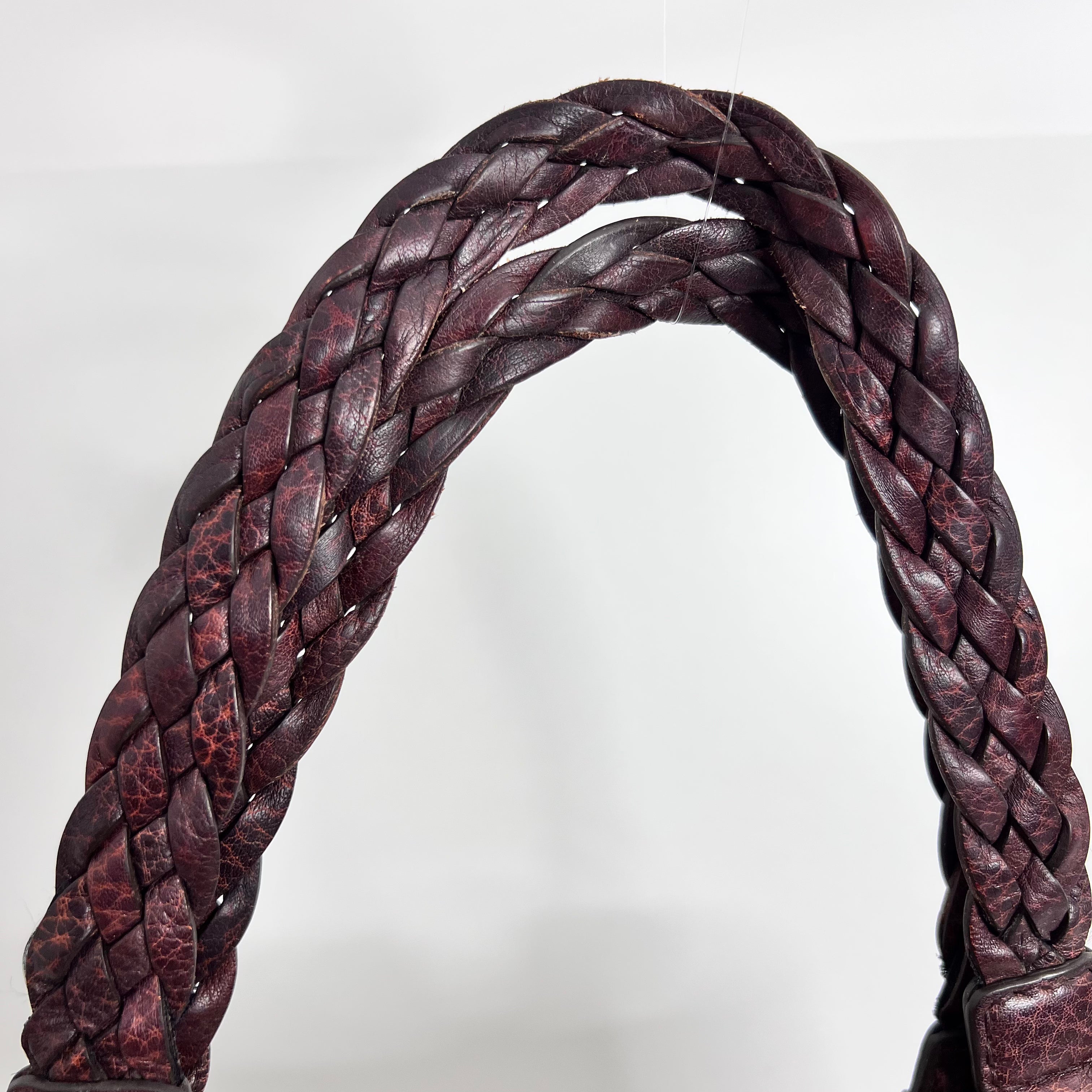 Braided Bamboo Tote