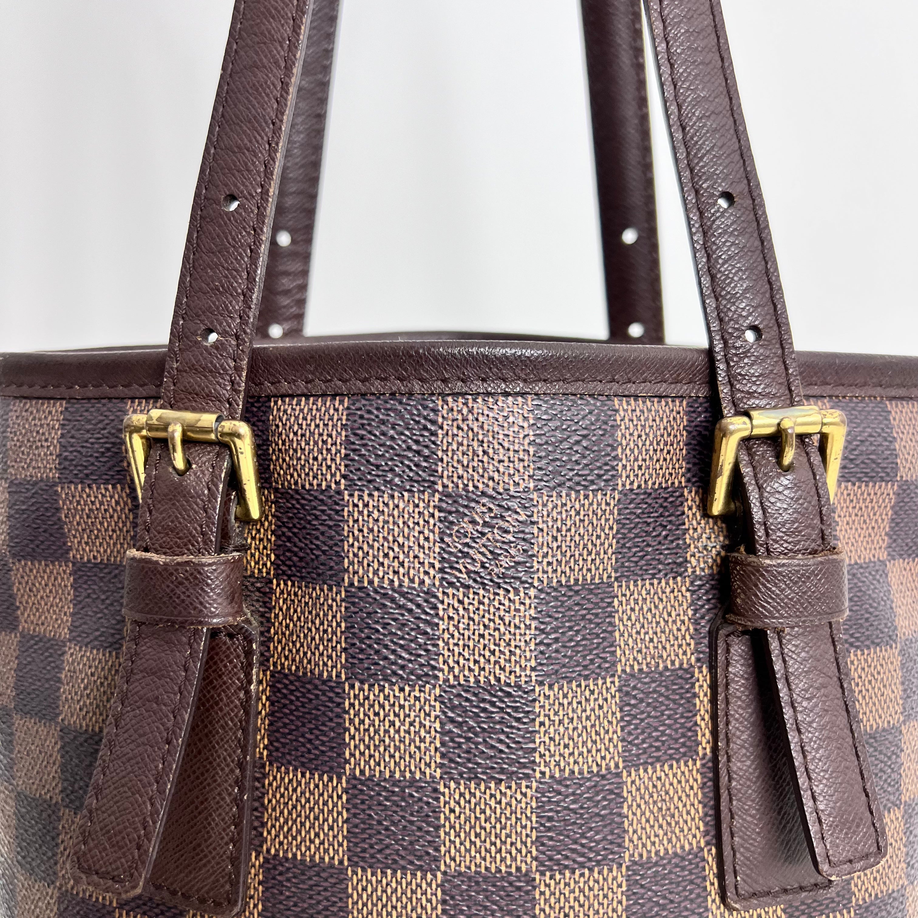Damier Ebene Marais Bucket Bag