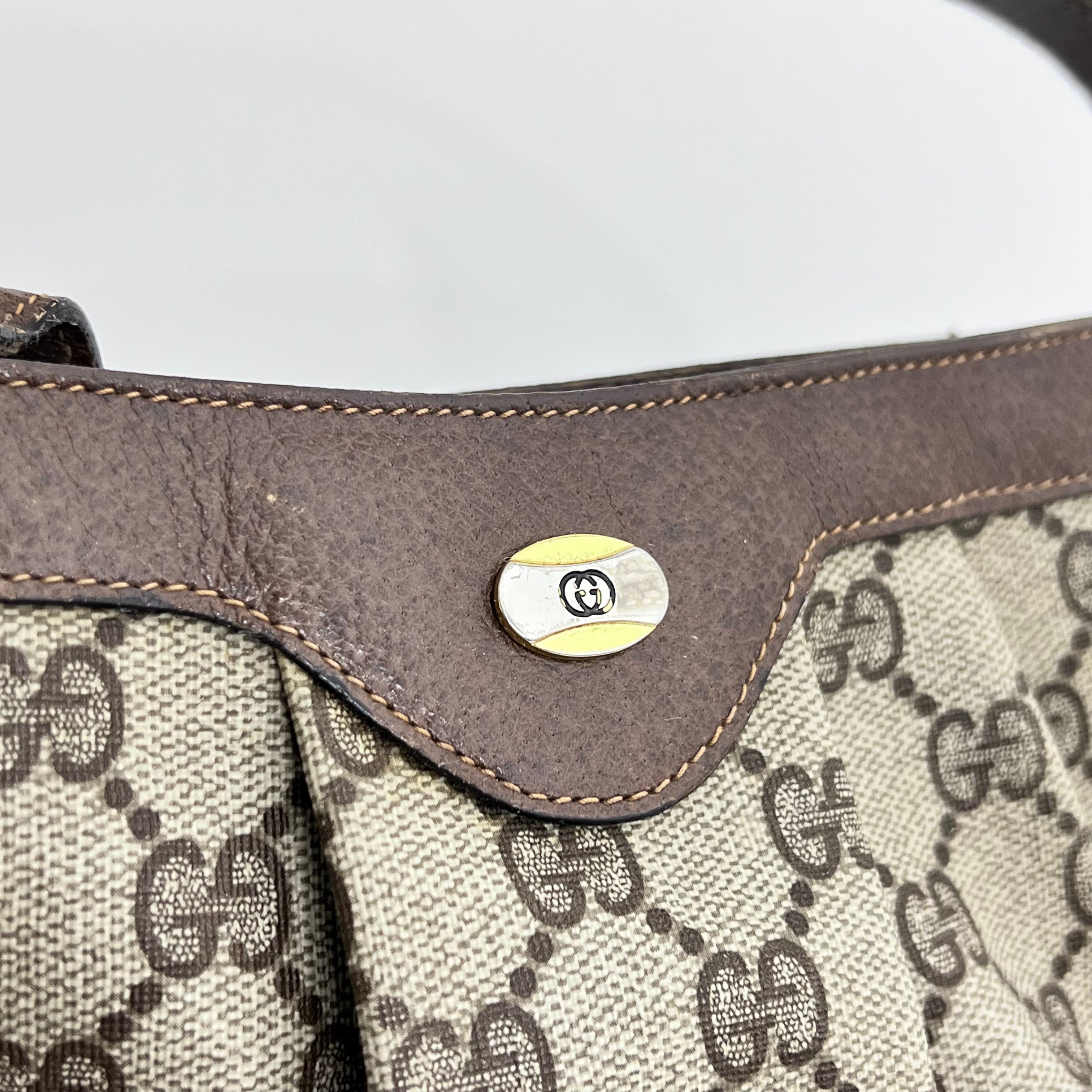 Medium Vintage GG Web Crossbody