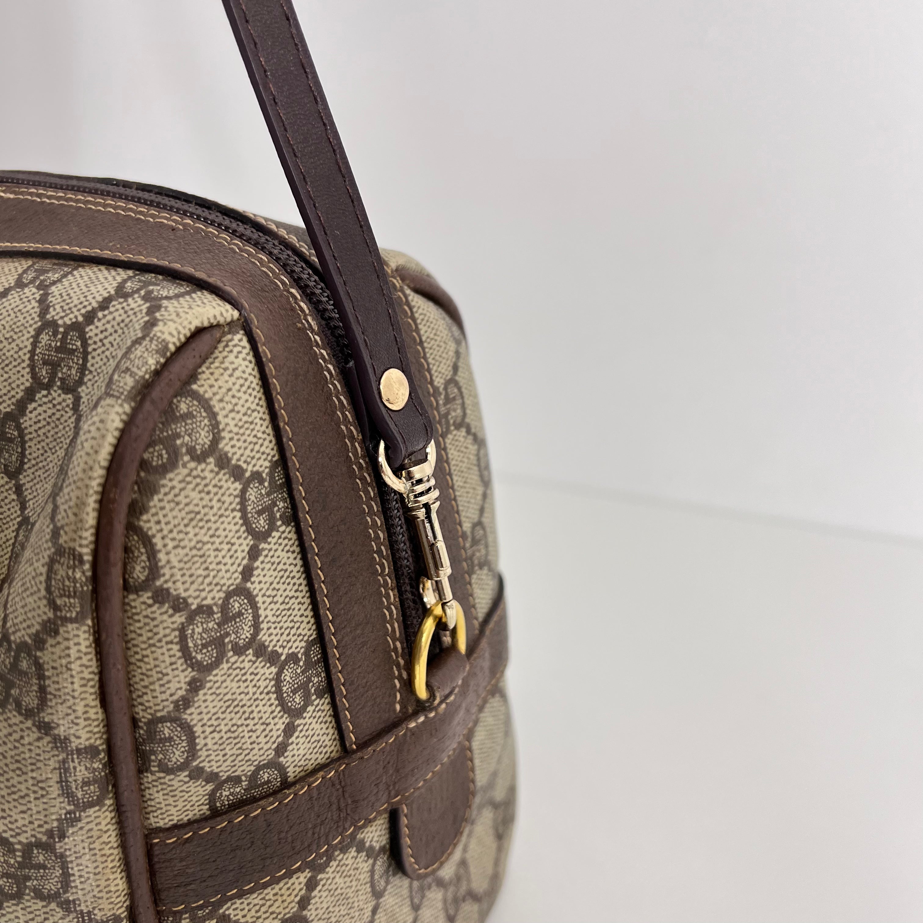 GG Supreme Boston Bag