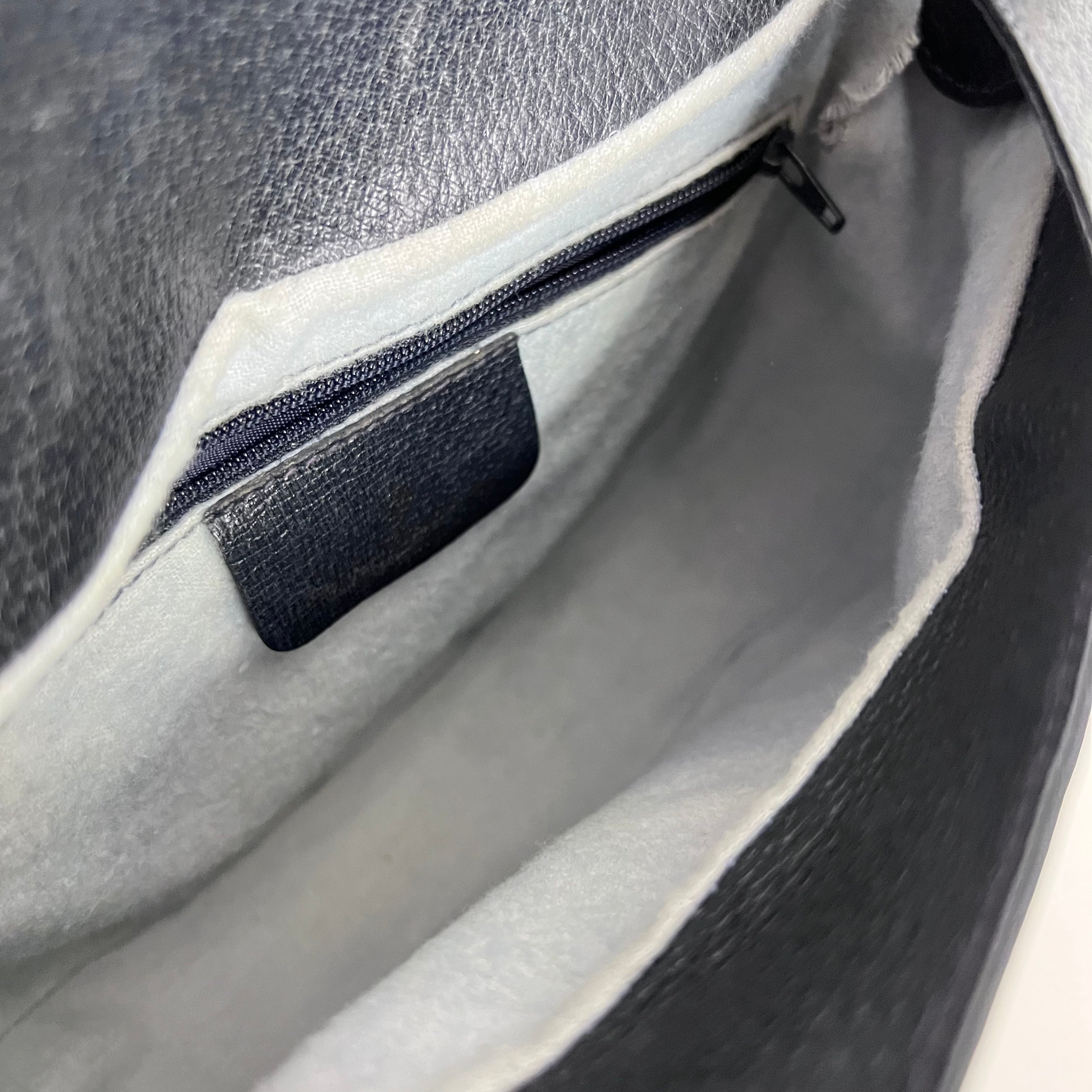 Navy Supreme Fold Snap Crossbody