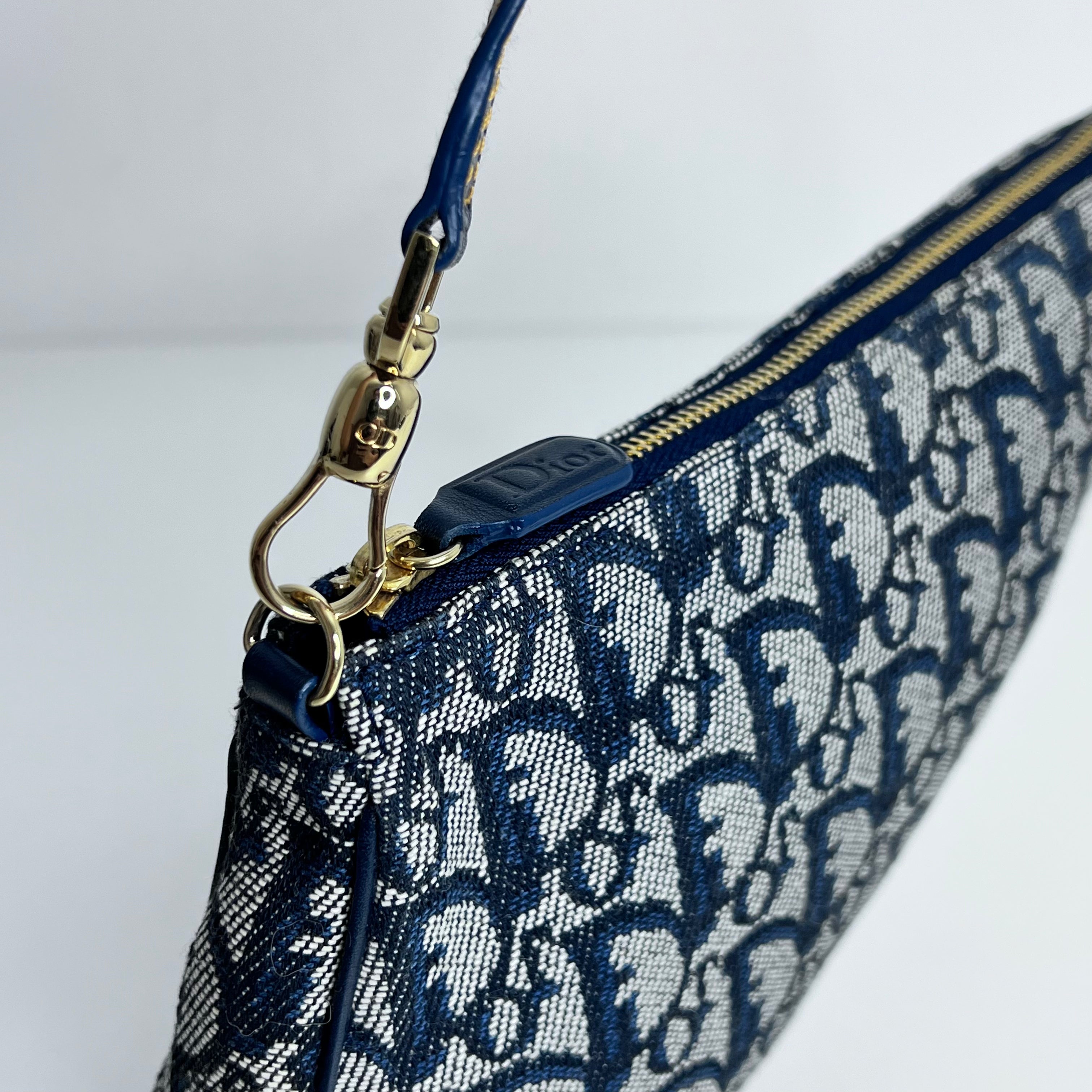 Vintage Mini Diorissimo Saddle Pochette