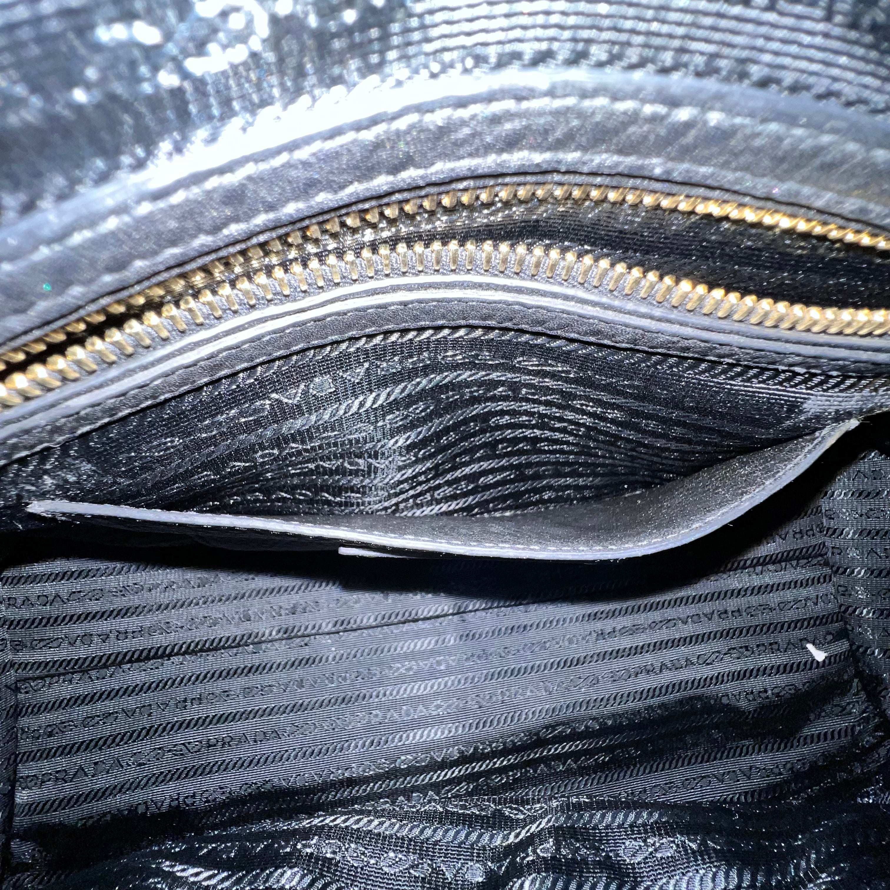 Black Vitello Daino Bag
