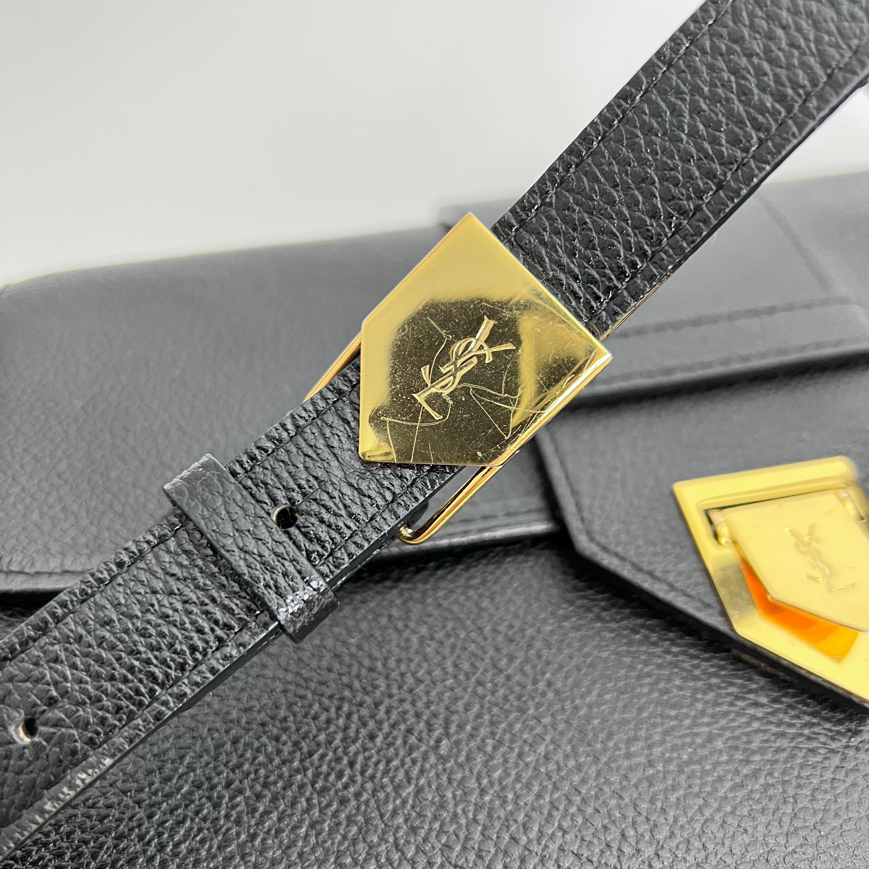 Vintage Black Crossbody