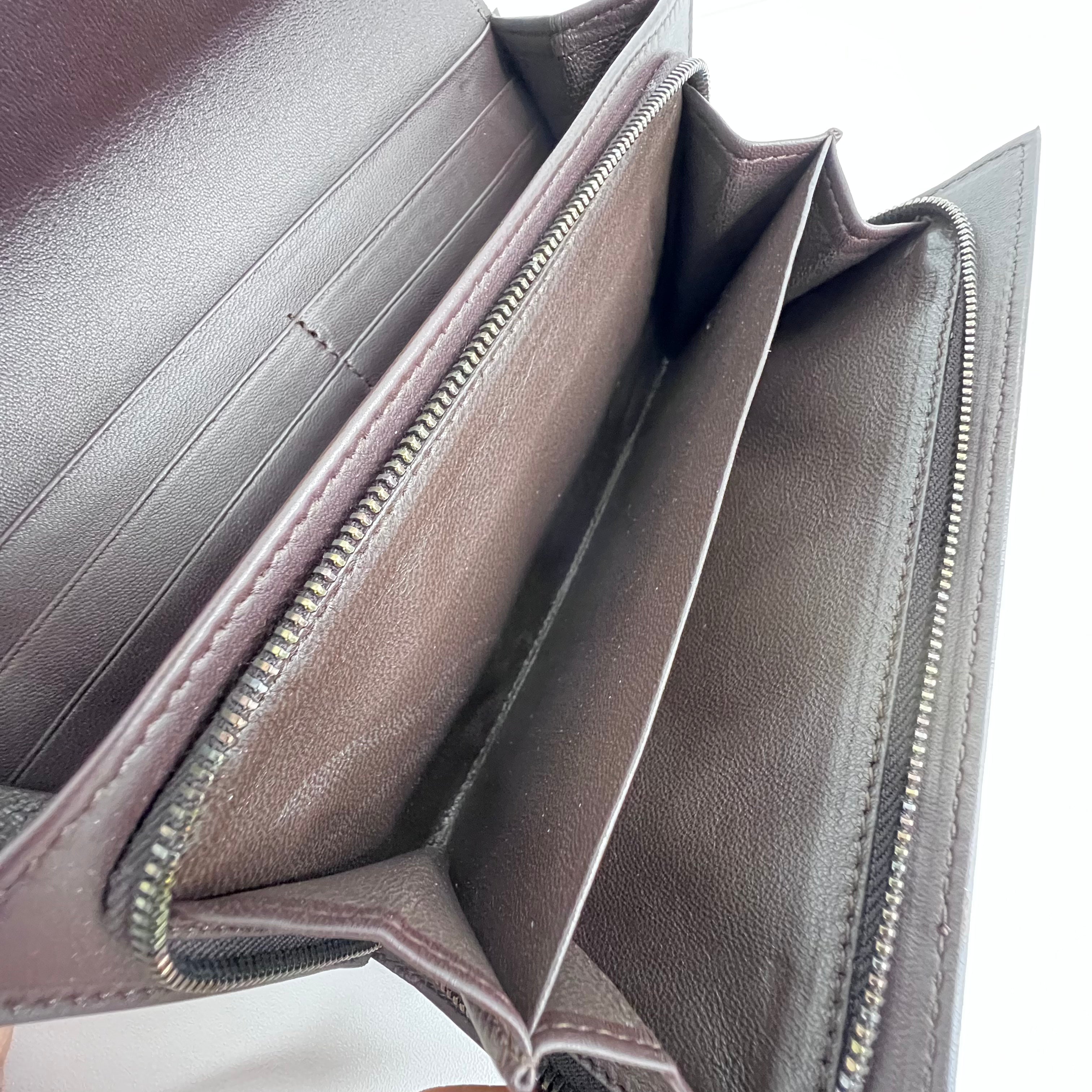 Intrecciato Continental Long Wallet
