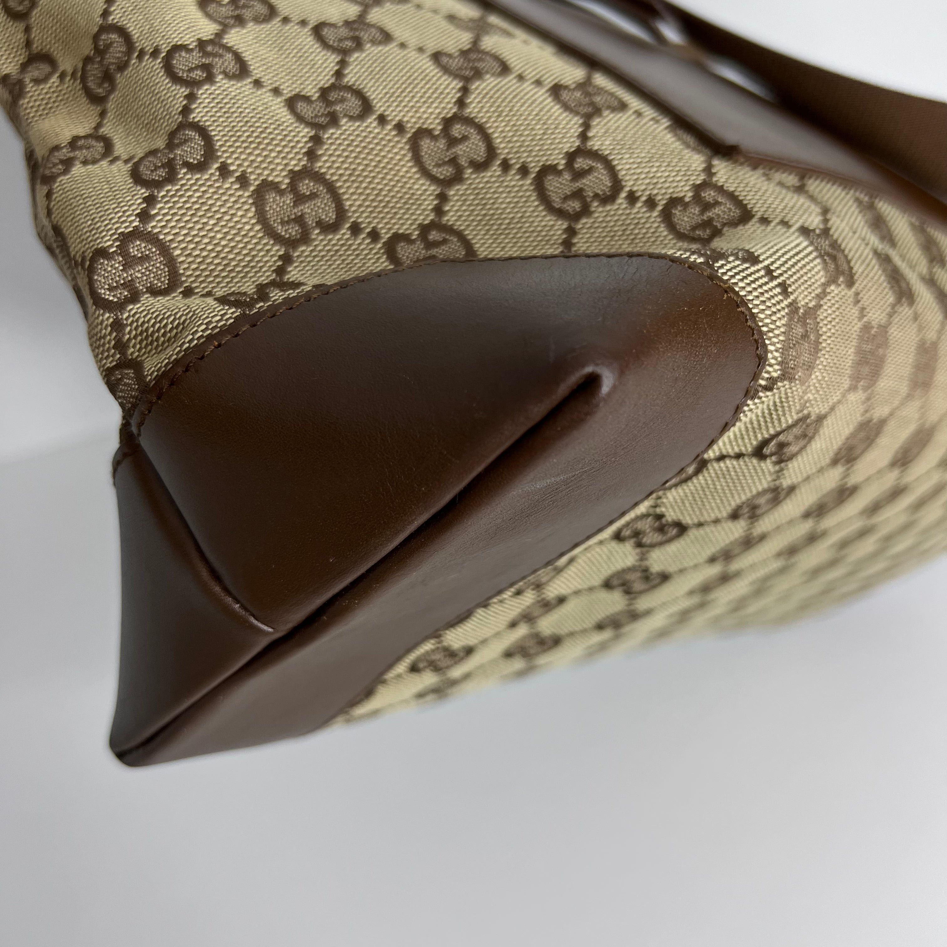 GG Web Canvas Tote